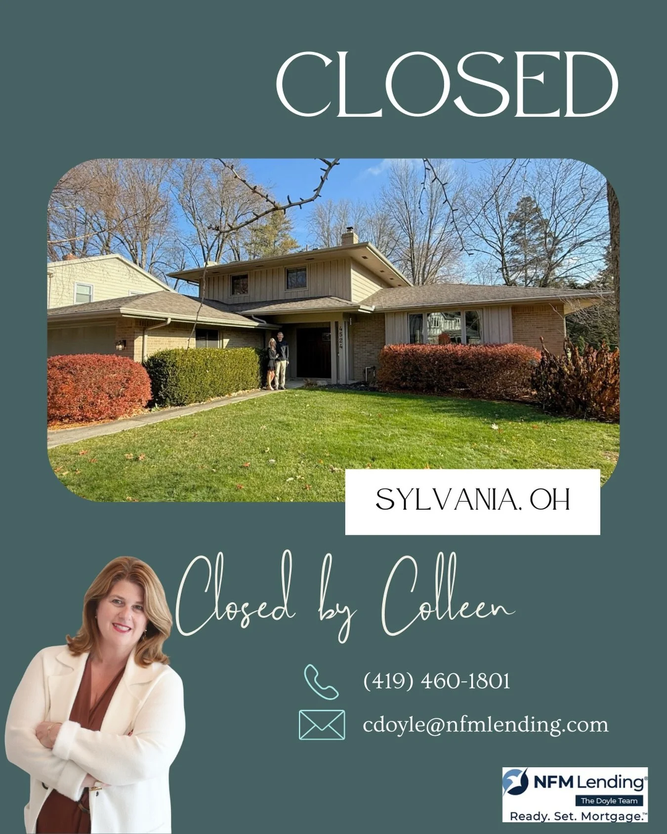 Last closing of November was a great one! We loved helping this first-time homebuyer finance the purchase of their home &hellip; just in time for the holidays! Congratulations and welcome home!🏡🔑

#closedbycolleen #colleendoyleloans #mortgageloansp