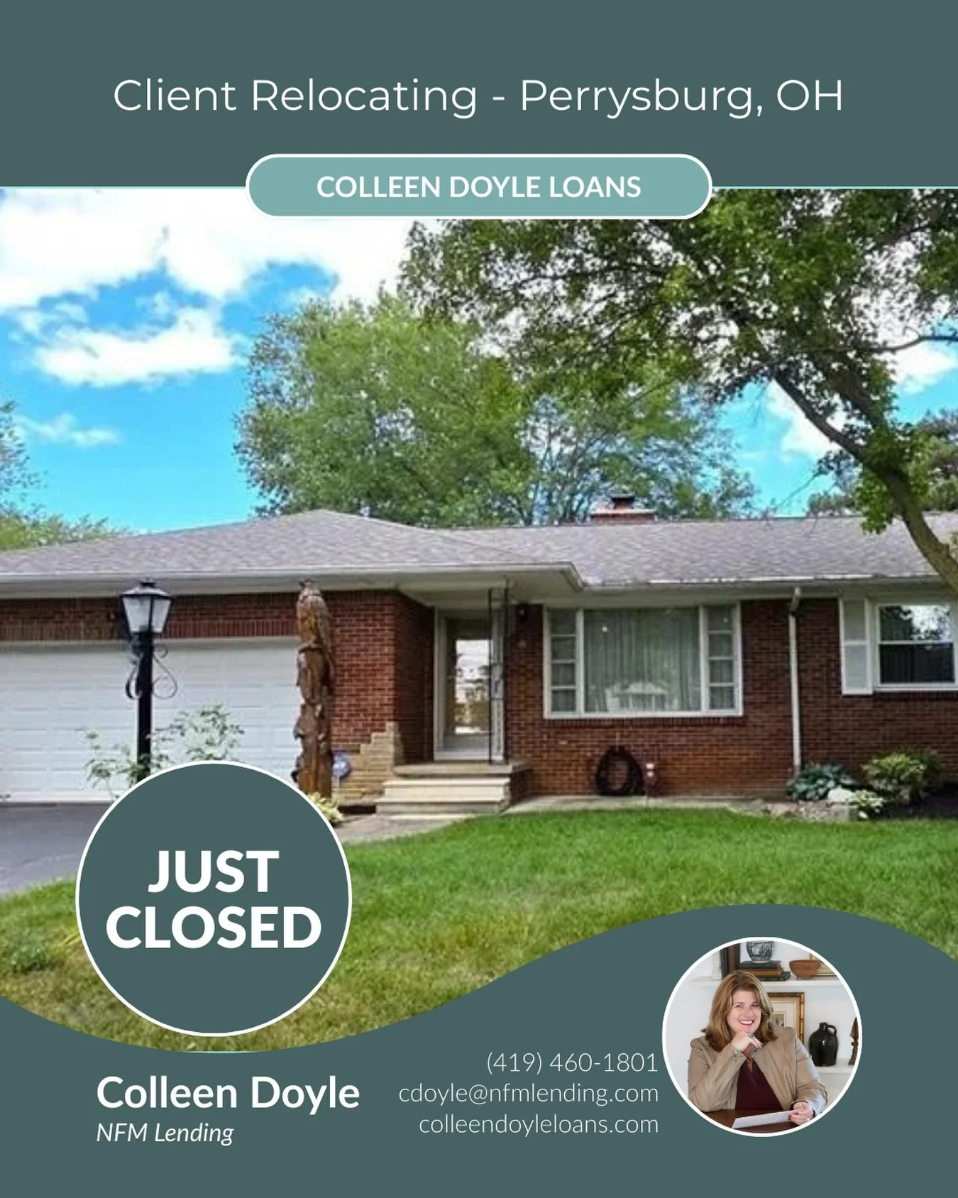 Last closing of February! We helped this client relocating to Perrysburg to secure financing for their next chapter. Congratulations and welcome home!🏡🔑

#closedbycolleen #colleendoyleloans #mortgageloanspecialist #toledorealestate #happyhomebuyers