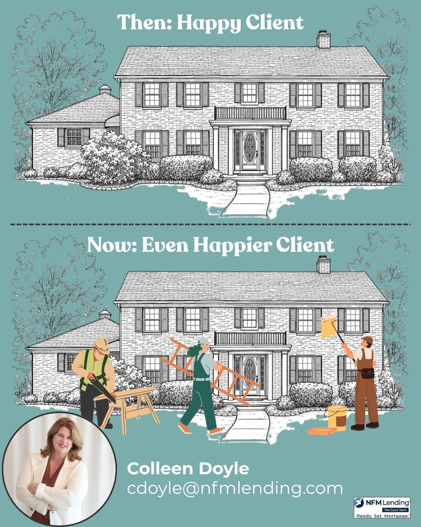 Your house has been quietly saving up for you &mdash; time to put it to work. 🏡

We helped a returning client close out March with a cash-out refinance, unlocking the equity they&rsquo;d built to fund the home improvements they&rsquo;d been putting 