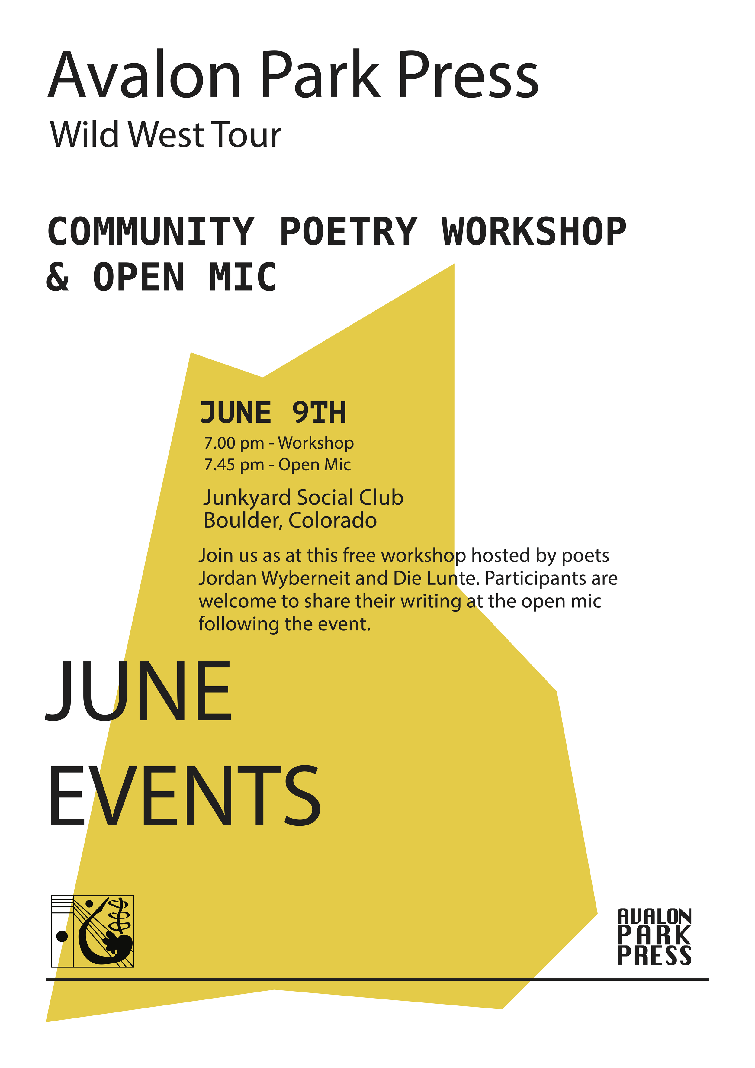 Poetry Workshop & Open Mic