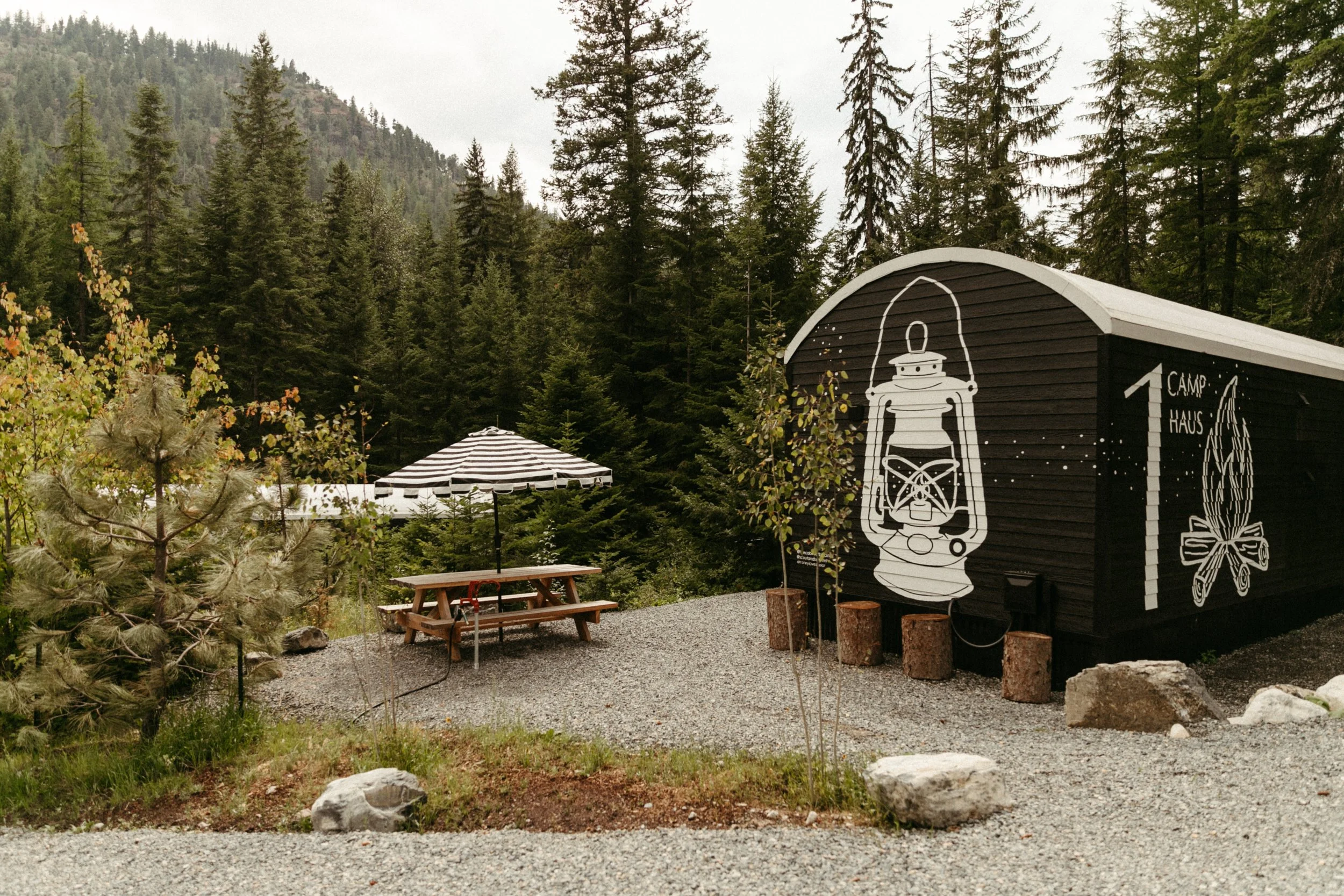 The Cabins at Blacktail | Lakeside, Montana Cabin Retreat | Sauna