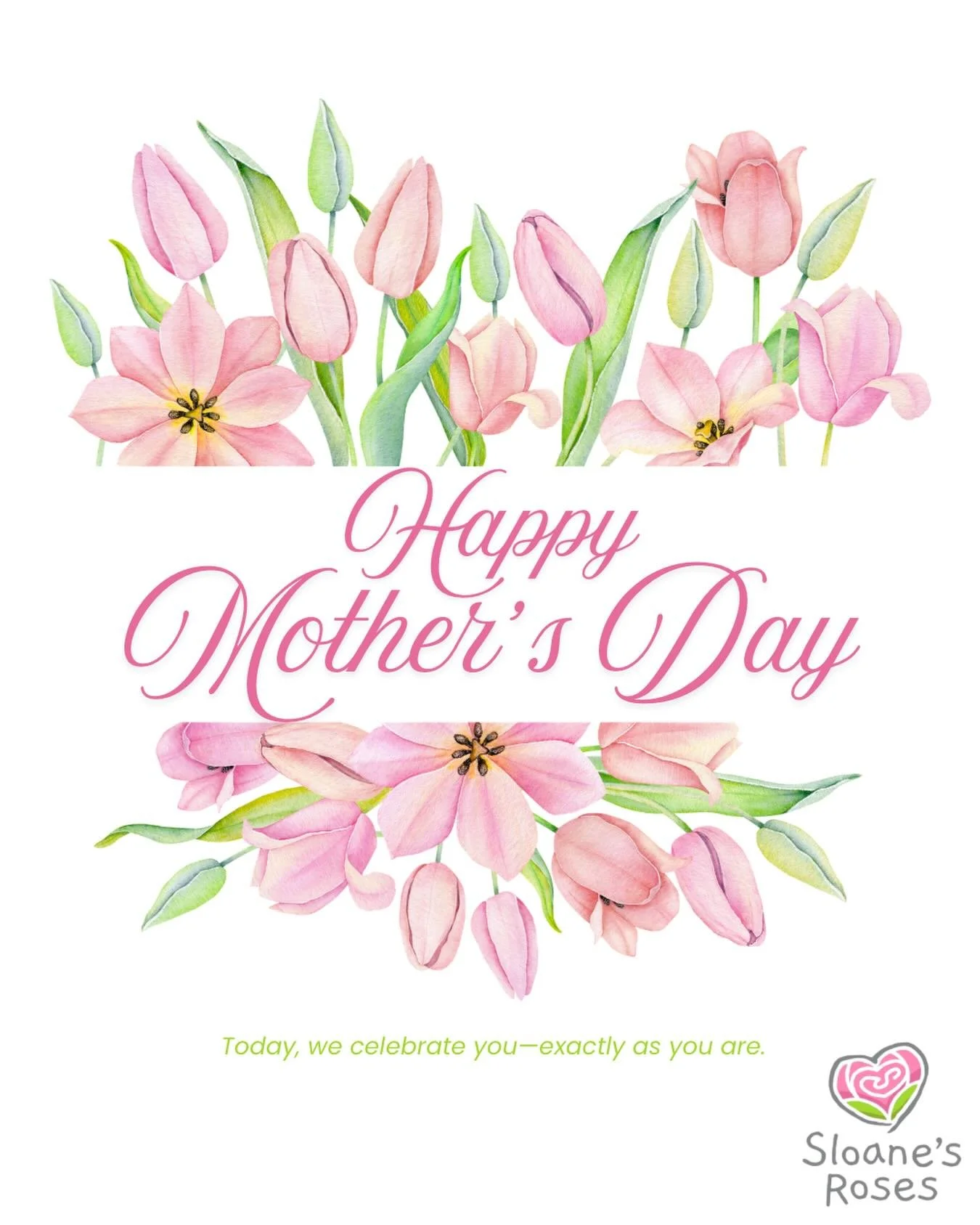 Happy Mother&rsquo;s Day🩷🌹💚

Shoutout to all the moms that support Sloane&rsquo;s Roses! With your love, we are able to help other moms through hard times🫶🏼