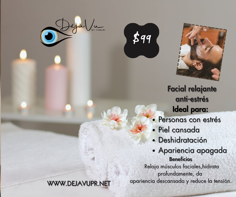 Facial Relajante Anti-estres