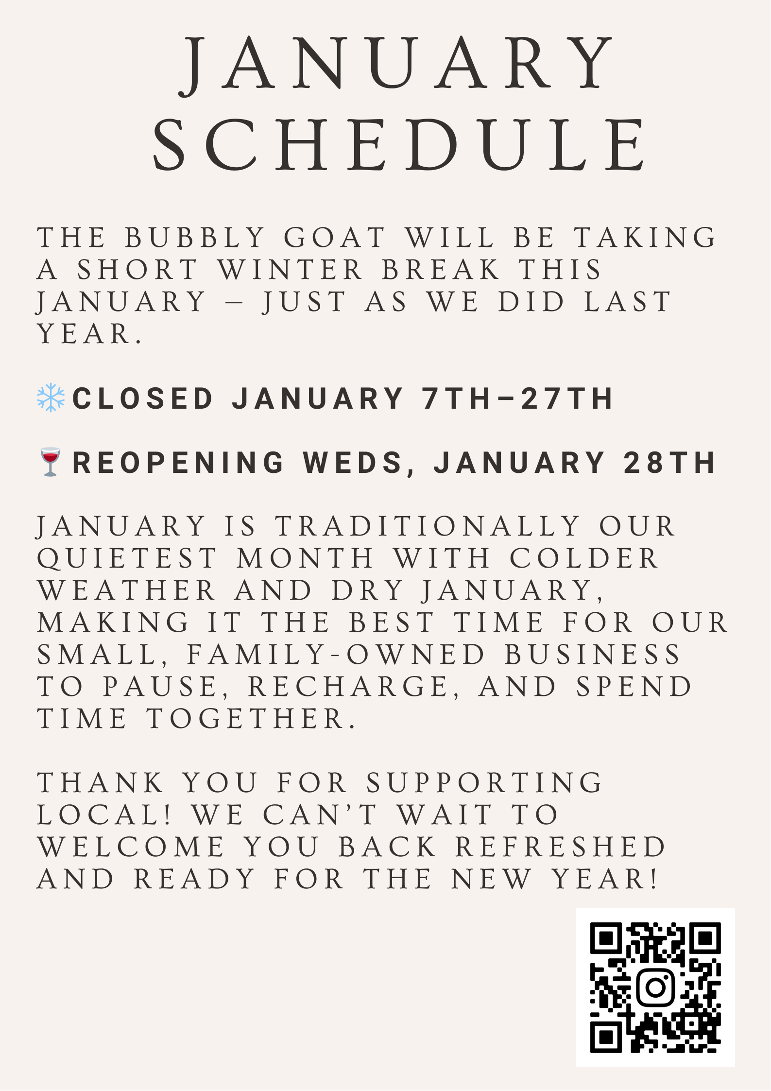 Cream Aesthetic We Are Closed Poster.png