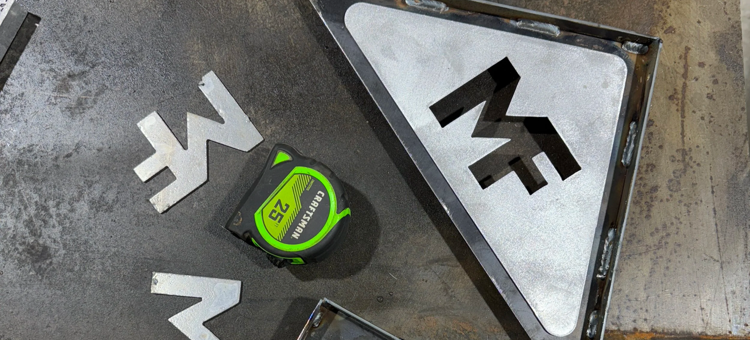 Business logo metal sign Corbin KY