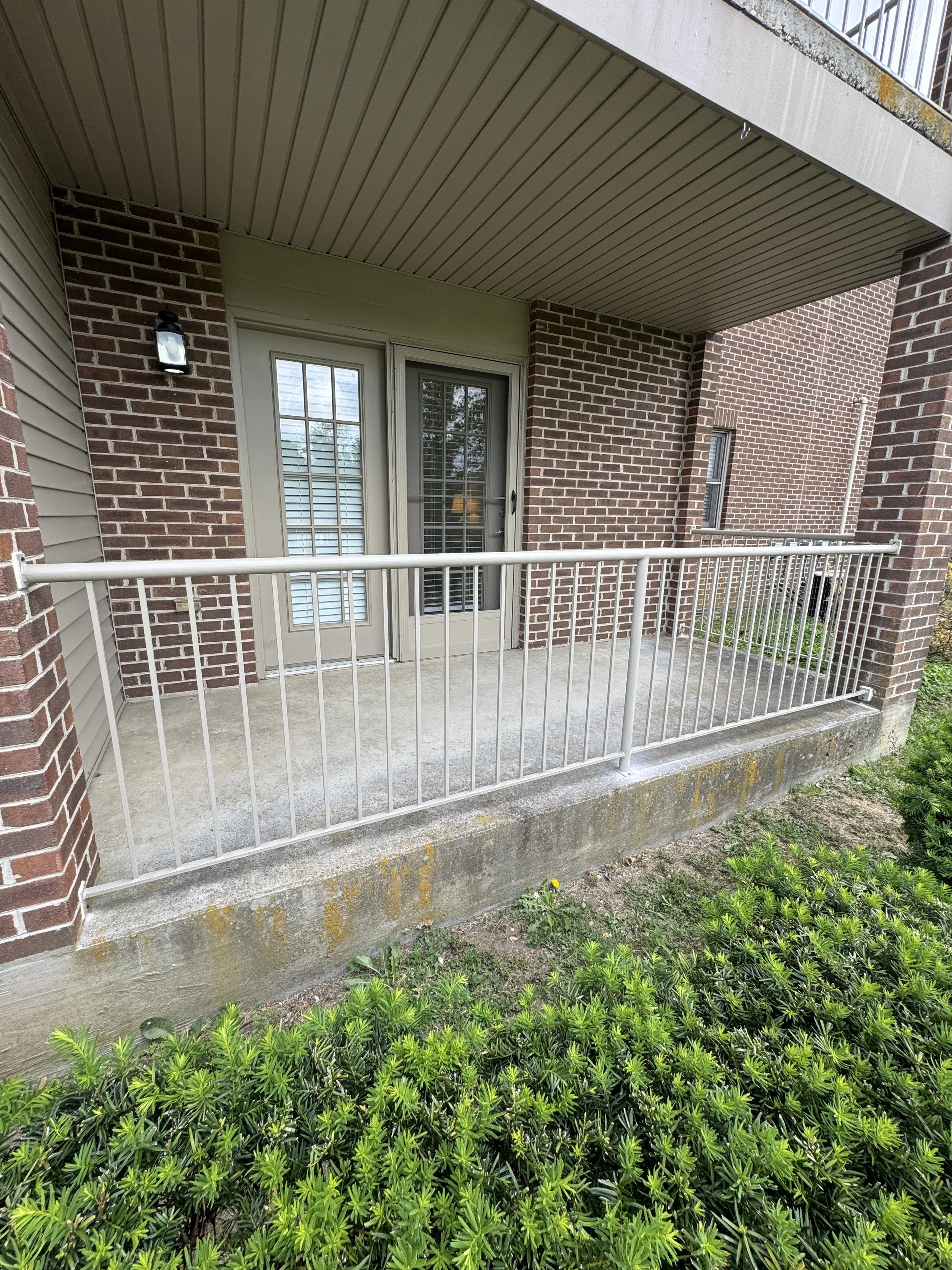 Steel Handrail Installation in Richmond, KY | Custom Porch Railing