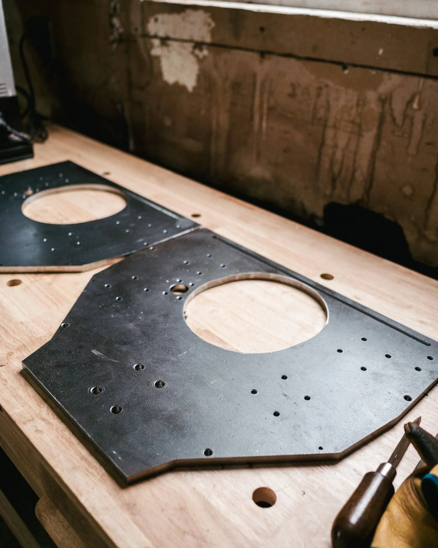 CNC machined steel component for Laurel County customer