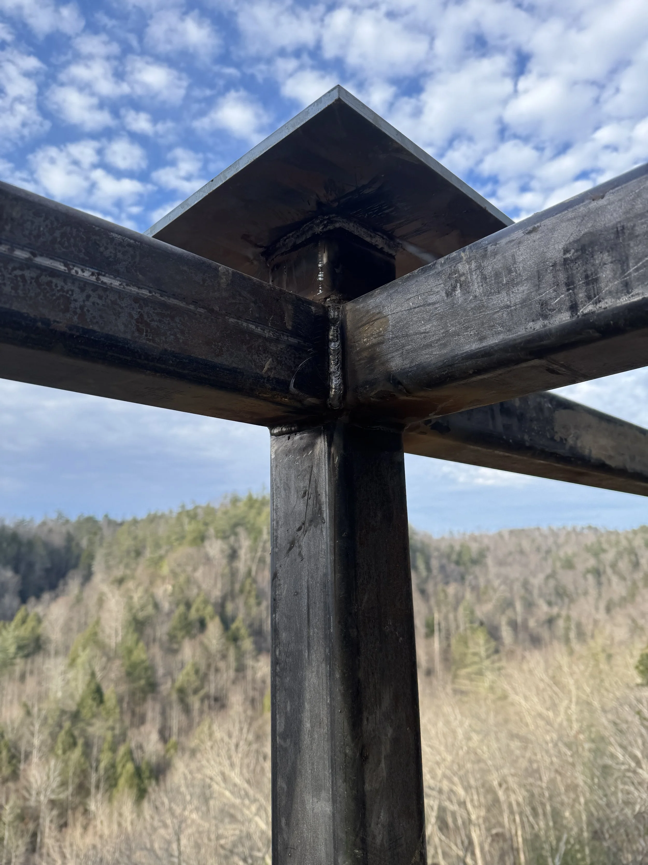 welding structural steel for a tiny home in corbin kentucky