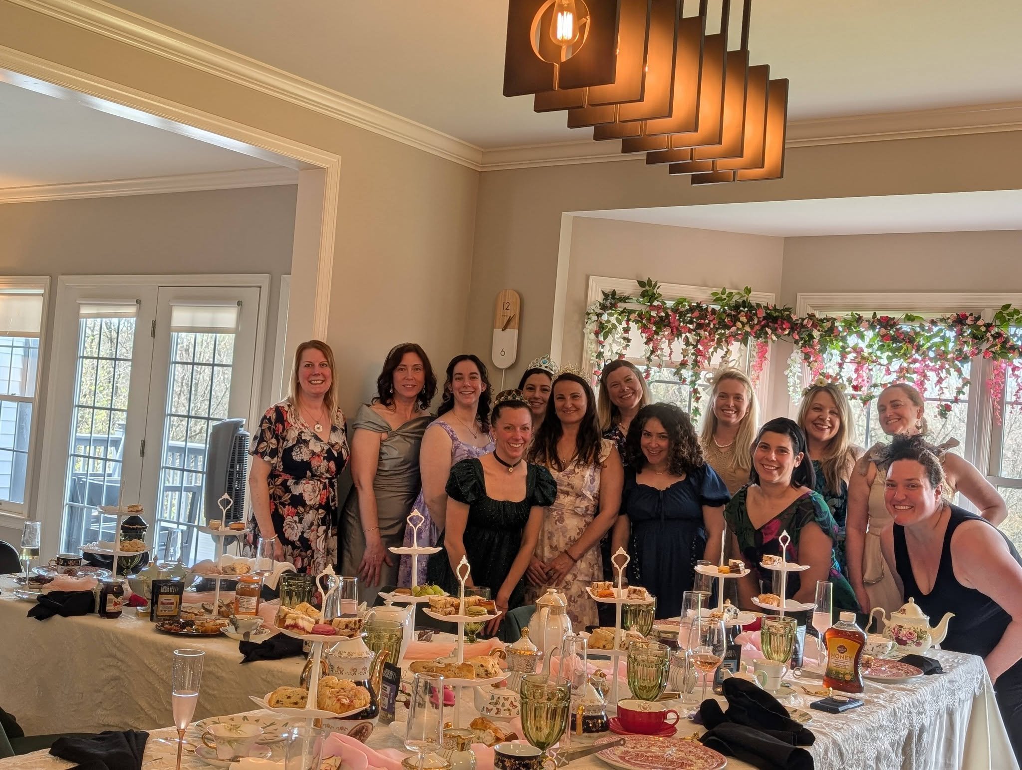 Newcomers women high tea party