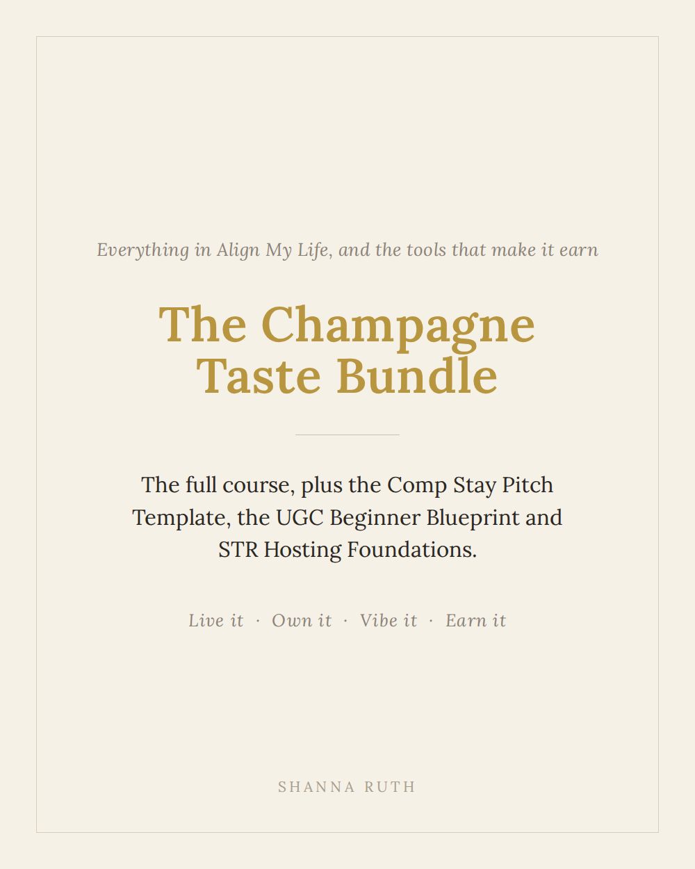 The Champagne Taste Bundle