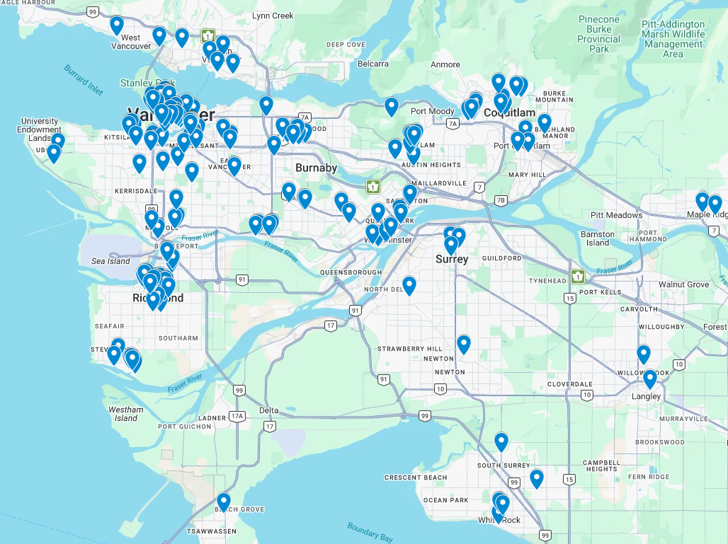 BalcoScrub service map