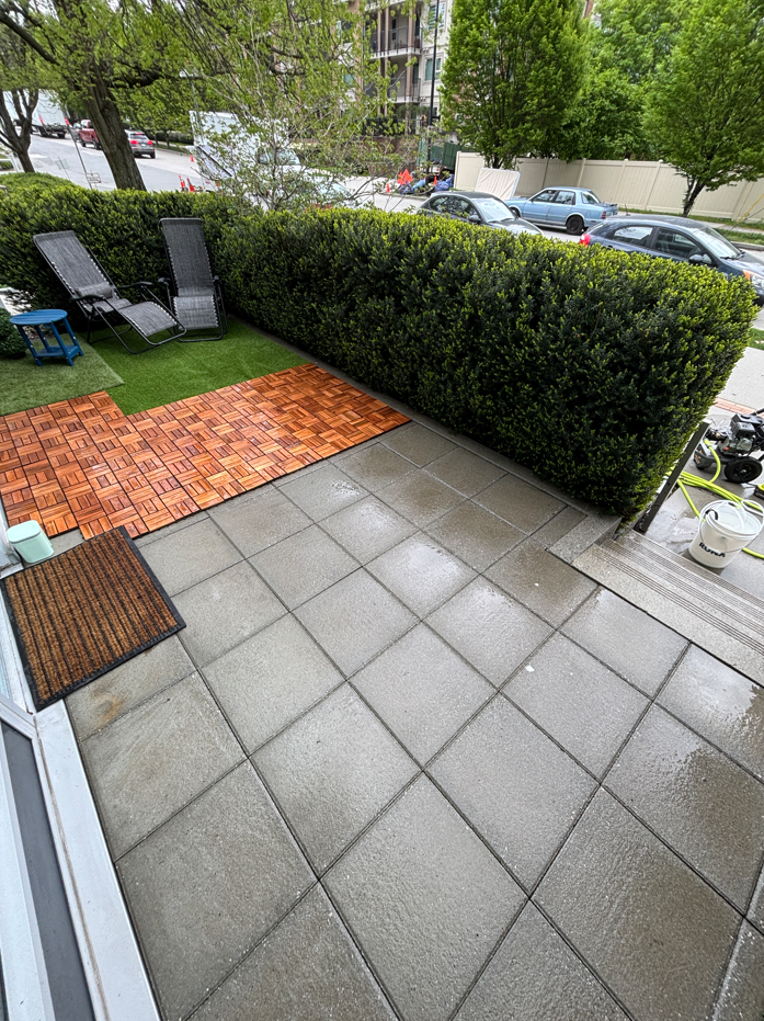 After BalcoScrub balcony deep clean