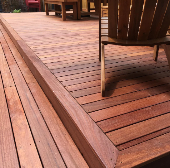 Natural Wood Boards decking
