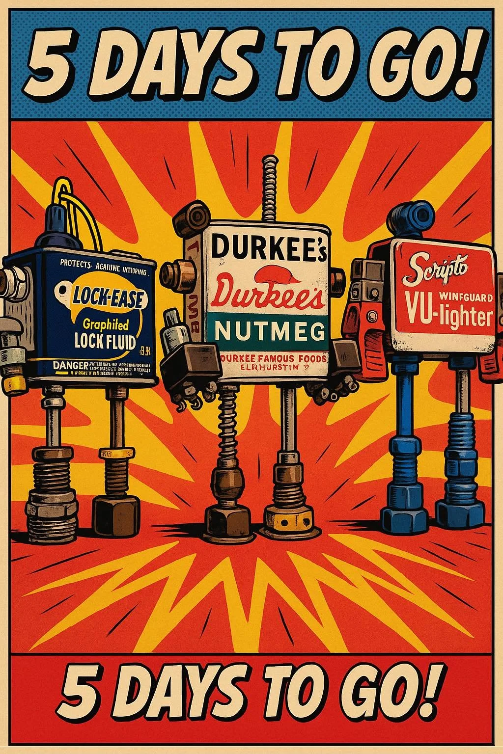🤖 5 DAYS!
Hand-built robots. Local brews. Frisco Oktoberfest traditions. Mark your calendars&mdash;this is one mission you won&rsquo;t want to miss.

📍 The Star in Frisco
🗓 October 4

#R3BOTS #5Days #Prost