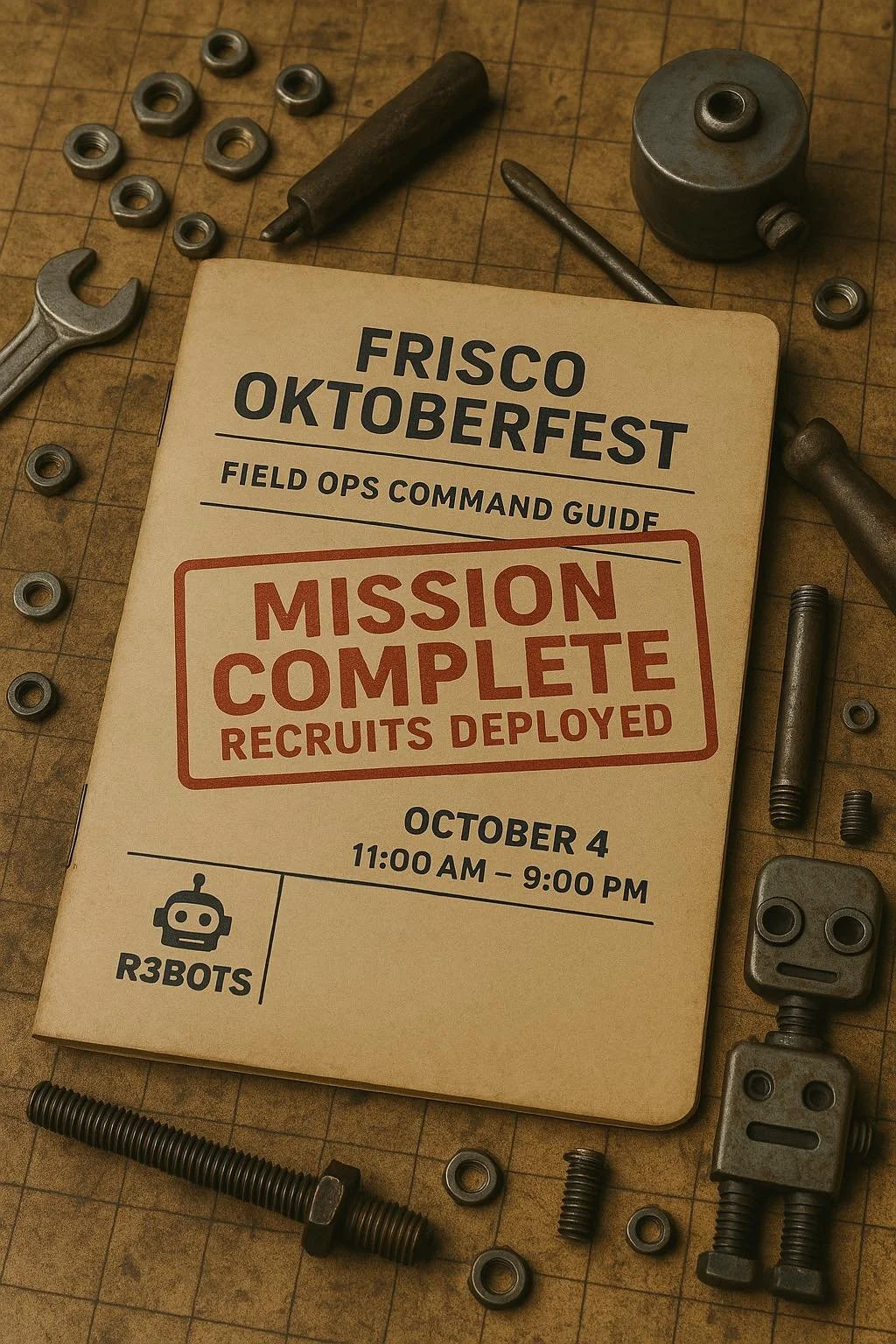 MISSION COMPLETE ✅
A huge thank you to everyone who stopped by the R3BOTS Field Ops booth this weekend! We had an incredible turnout &mdash; and a record number of new units officially deployed to their new homes.

Your enthusiasm, curiosity, and sup