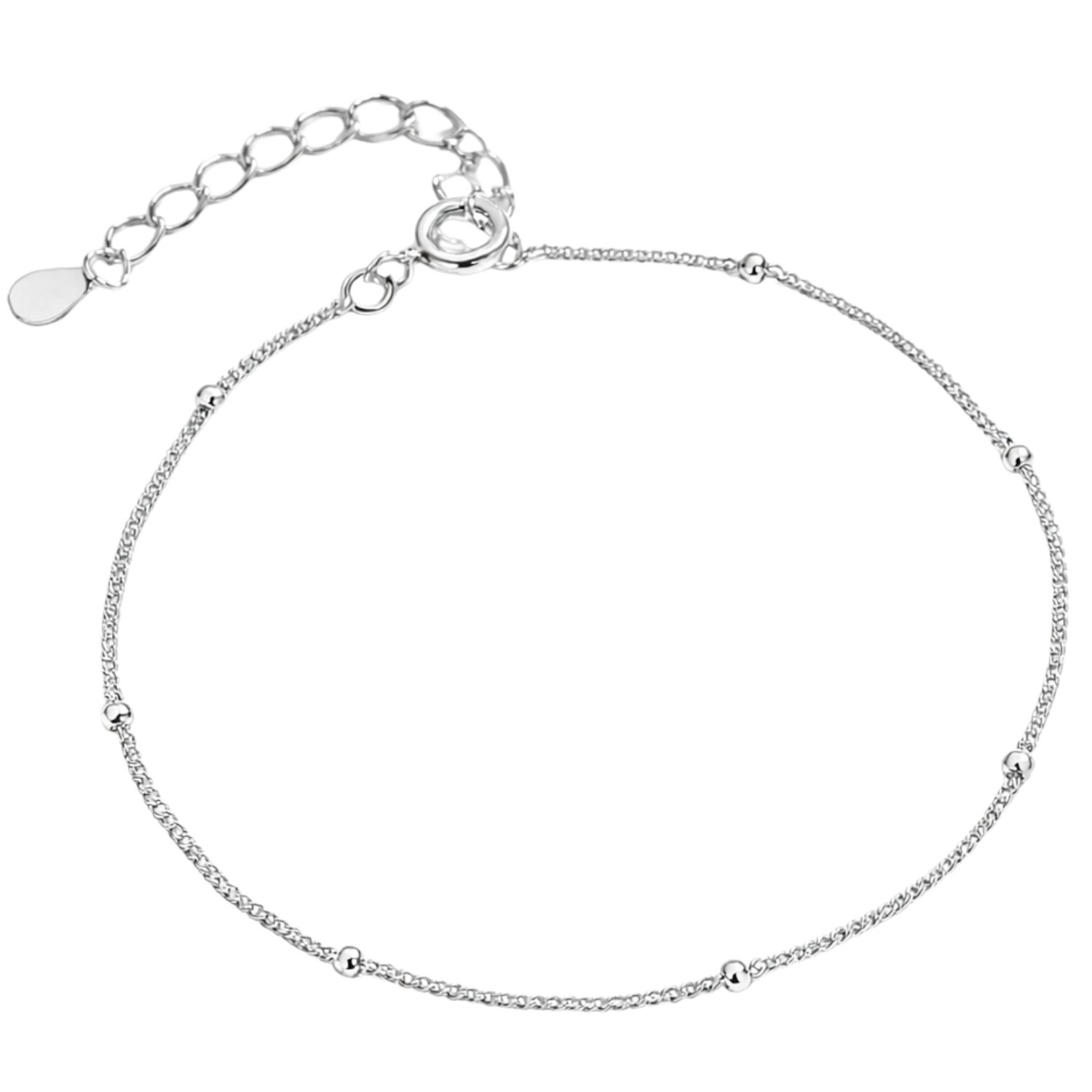 Carmen Sterling Silver Chain Bracelet