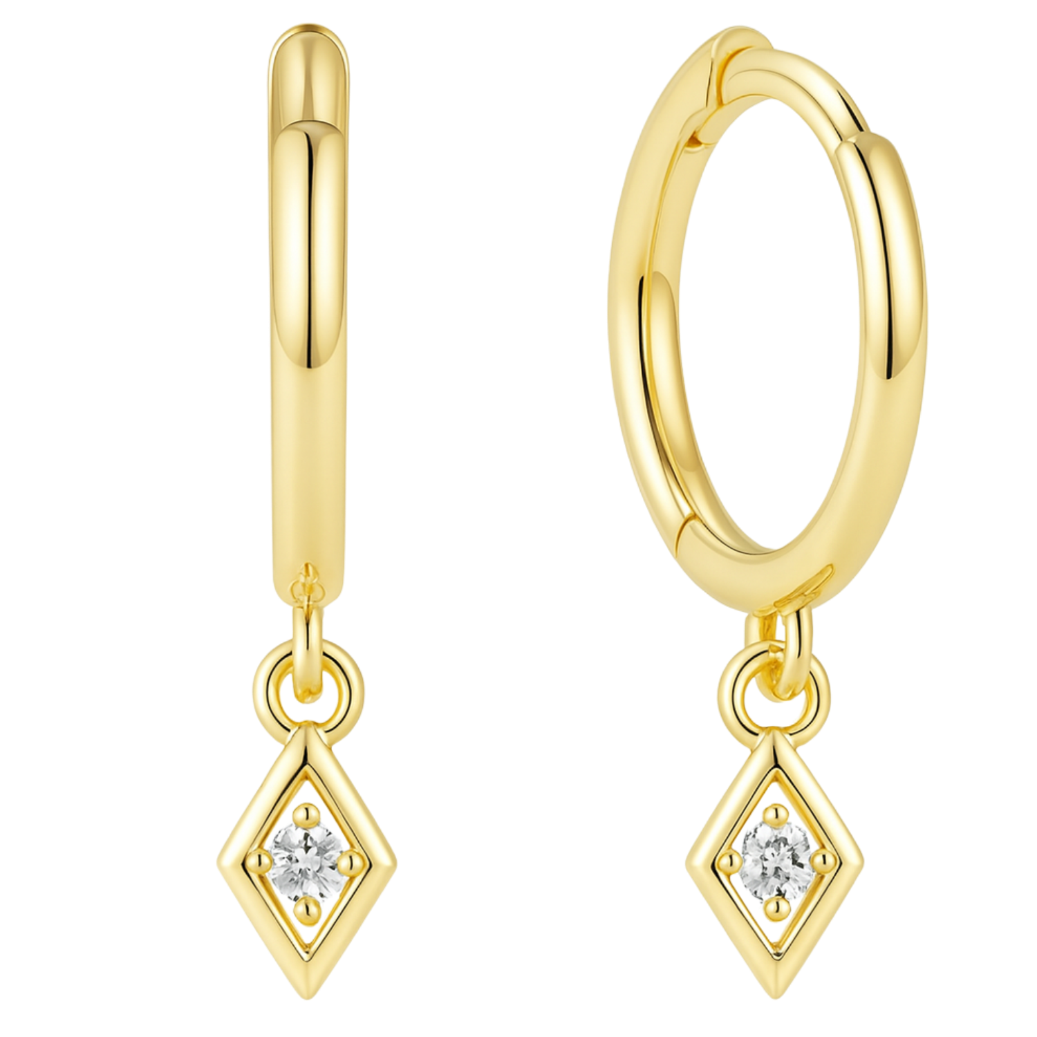 Willow Gold Plated Earrings