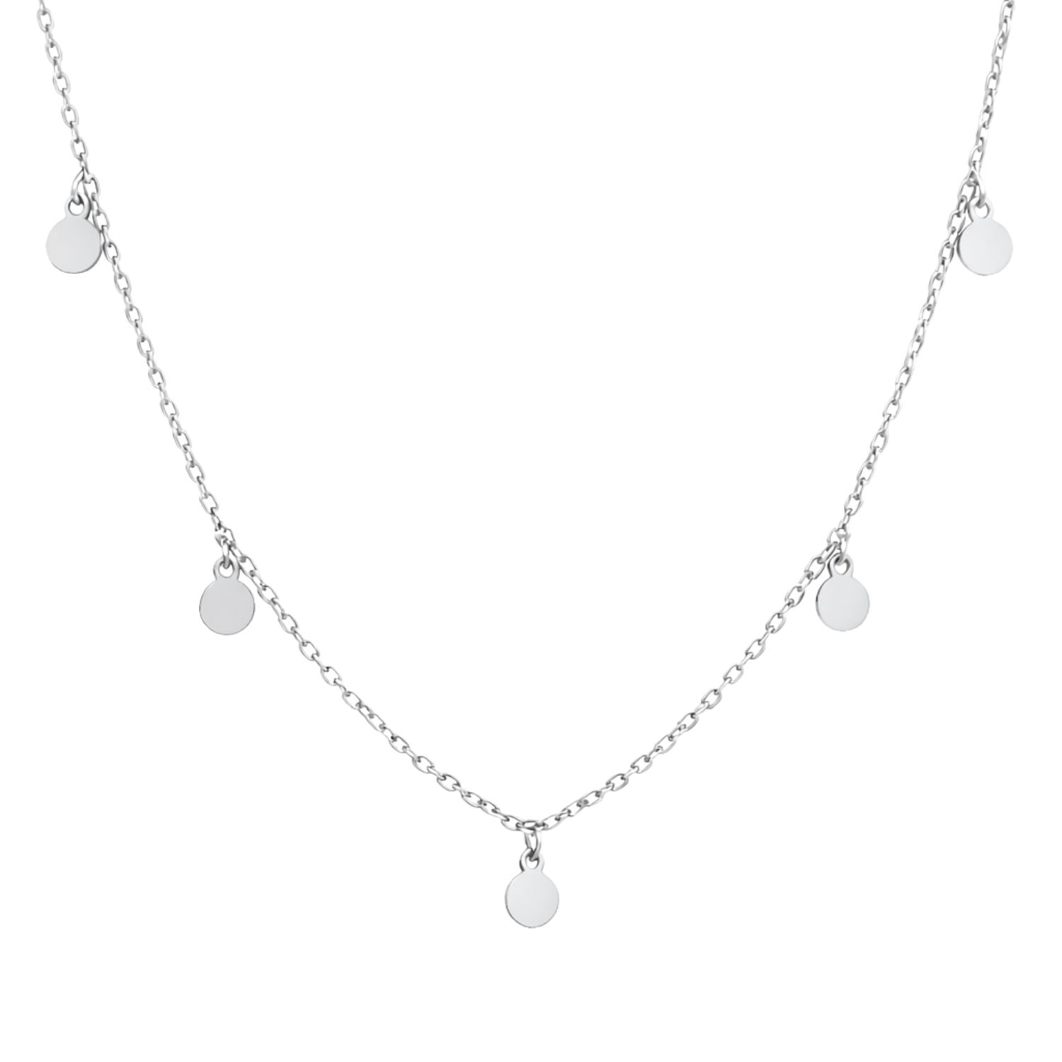 Jane dangly dot necklace
