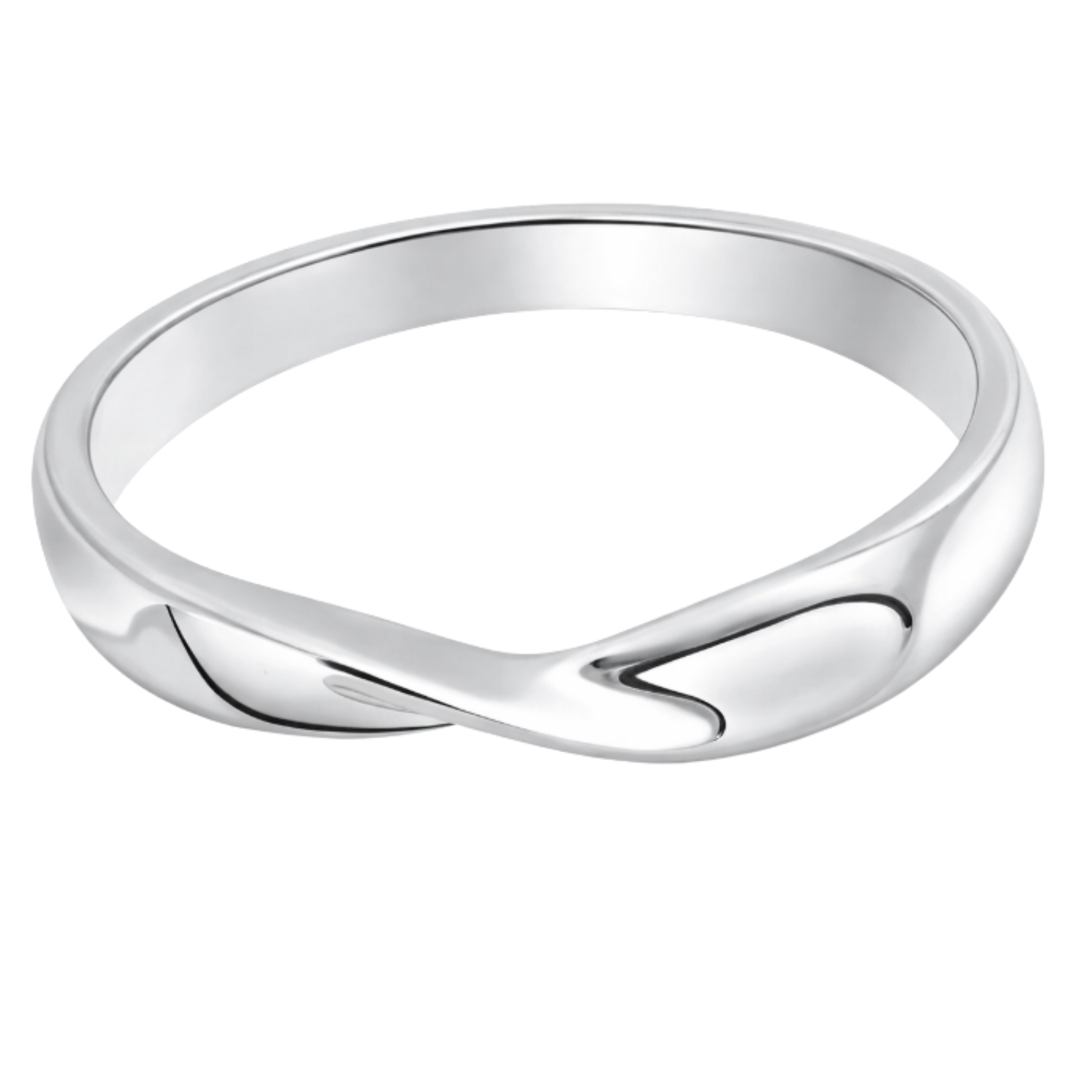 Rona Twist Sterling Silver Ring