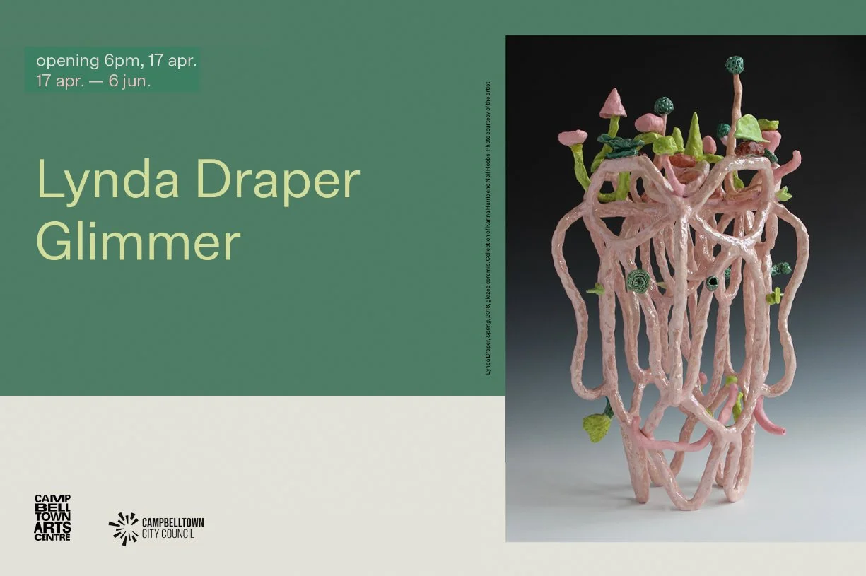 Lynda Draper | Glimmer at the Goulburn Regional Art Gallery