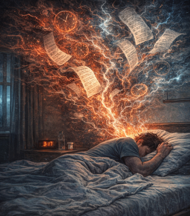Nighttime Rumination, Nervous System Overdrive, and Why Sleep Feels Like a Fight