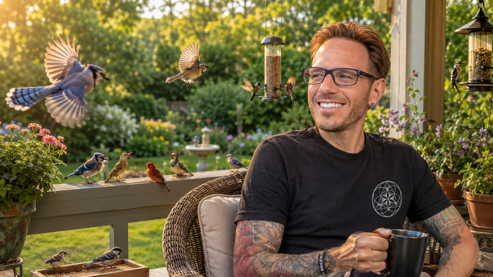 I Used to Think Sobriety Looked Unbearable. Then I Became the Bird Feeder Guy