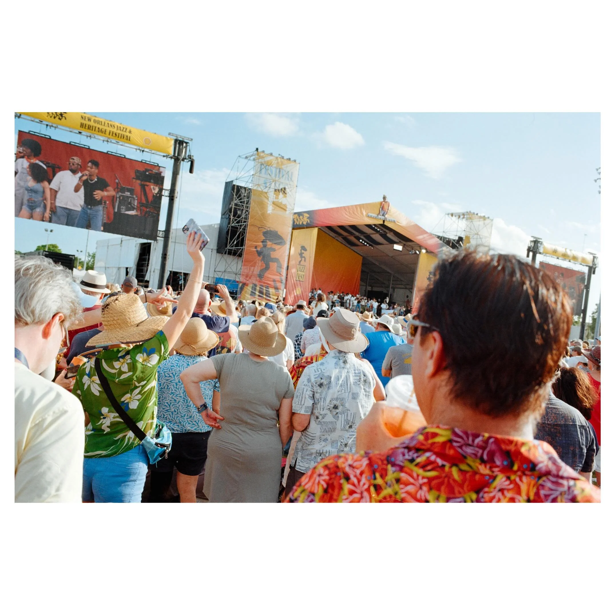 Jazz Festival
New Orleans, 2026

&mdash;&mdash;
Kodak Gold 200