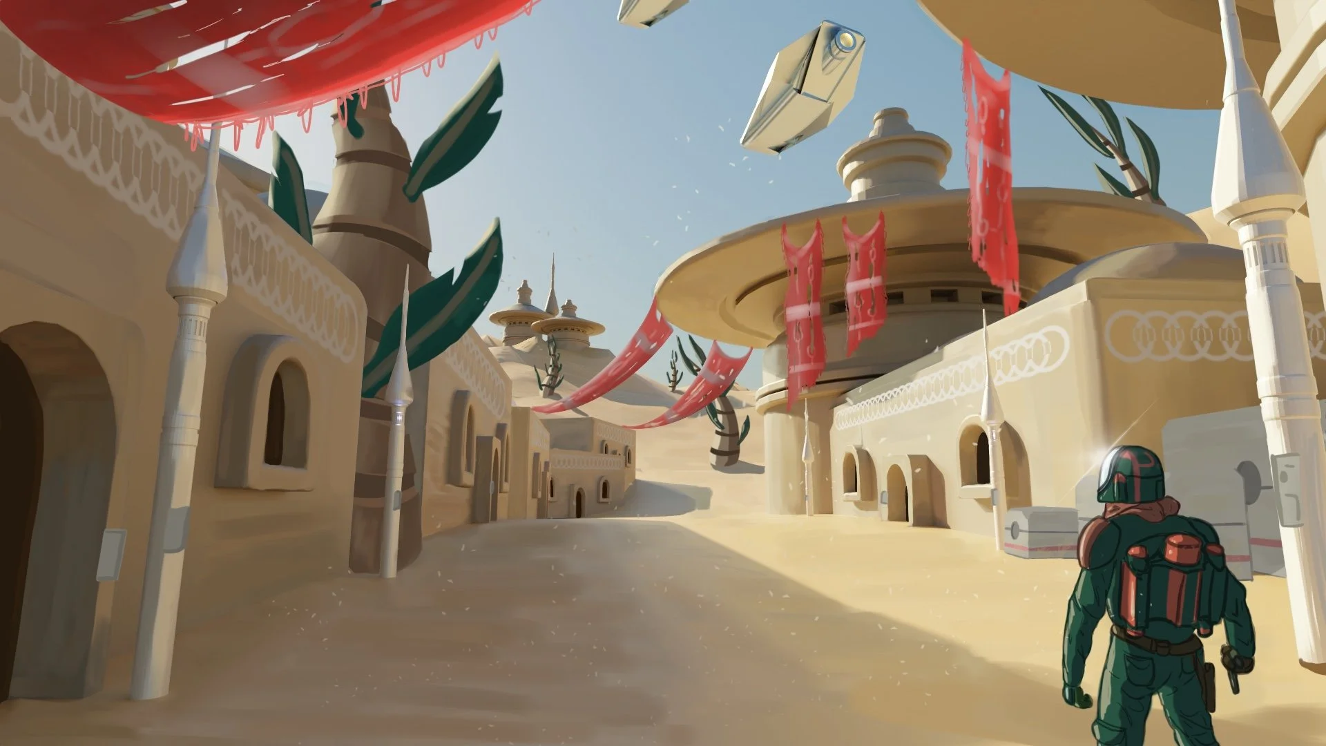 3D Assisted Environment Art