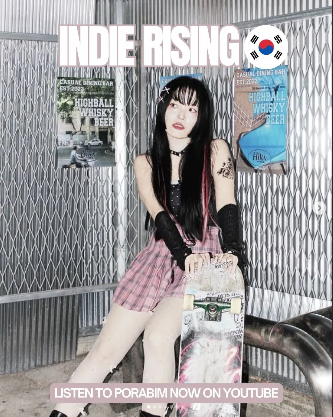 ✨ Guess what &mdash; our Indie Rising Playlist just landed on YouTube!
Now you can discover new indie artists with both music and visuals 💫

🎧 Meet @porabim.2067  and her celestial track &ldquo;Stardust&rdquo; &mdash; the perfect preview of her upc