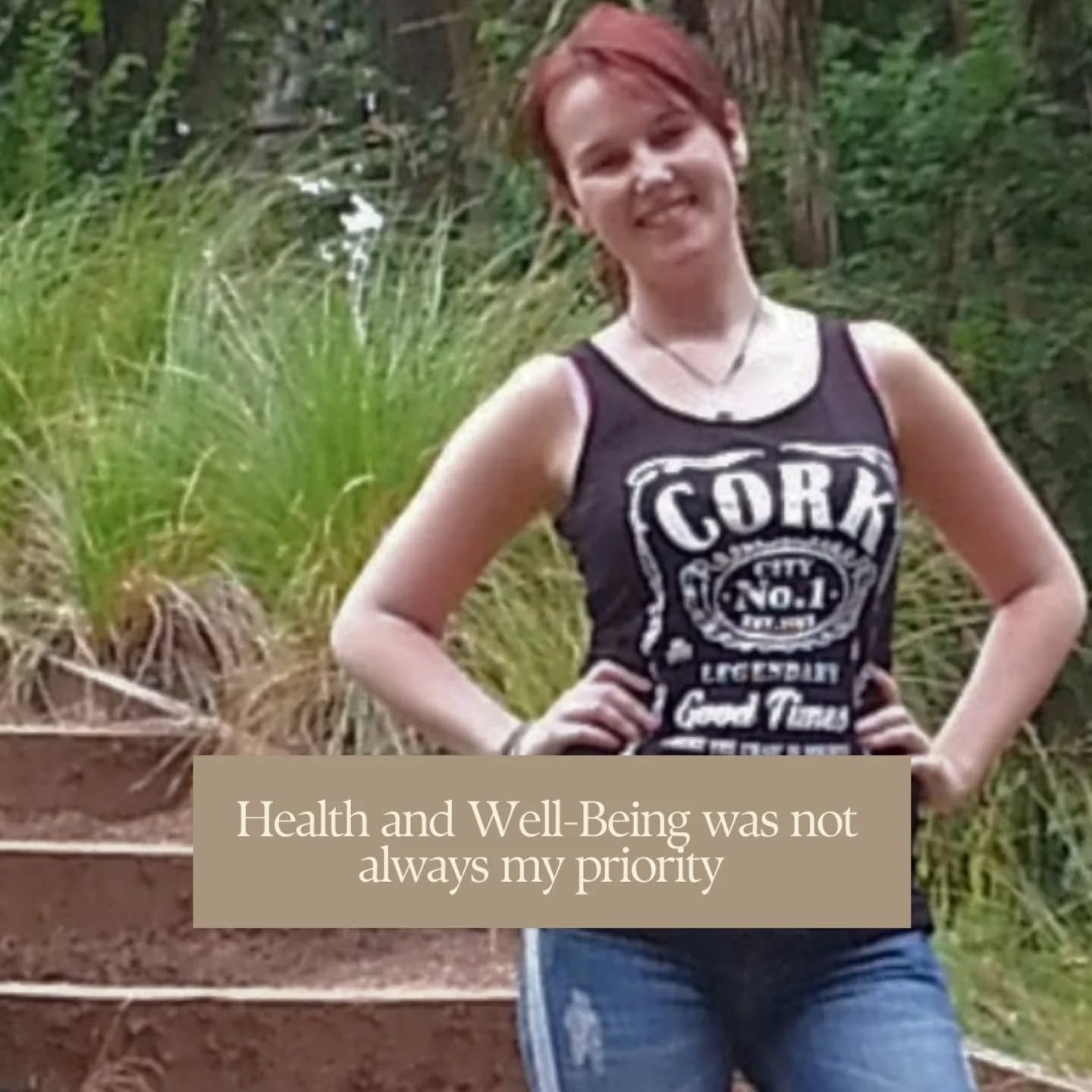 I'm not going to lie - these photos were not the most enjoyable throwback photos I have had the pleasure of viewing .... ! 

However, I often get clients commenting on my wellness habits - and I love that it comes across when clients visit me - howev