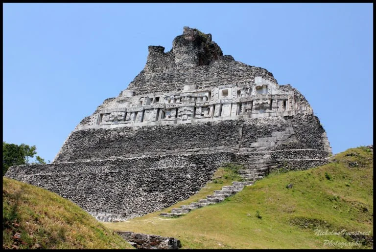 Xunantunich Mayan ruins - pronounced Choo-nun-to-nich is the second tallest ruin in Belize.