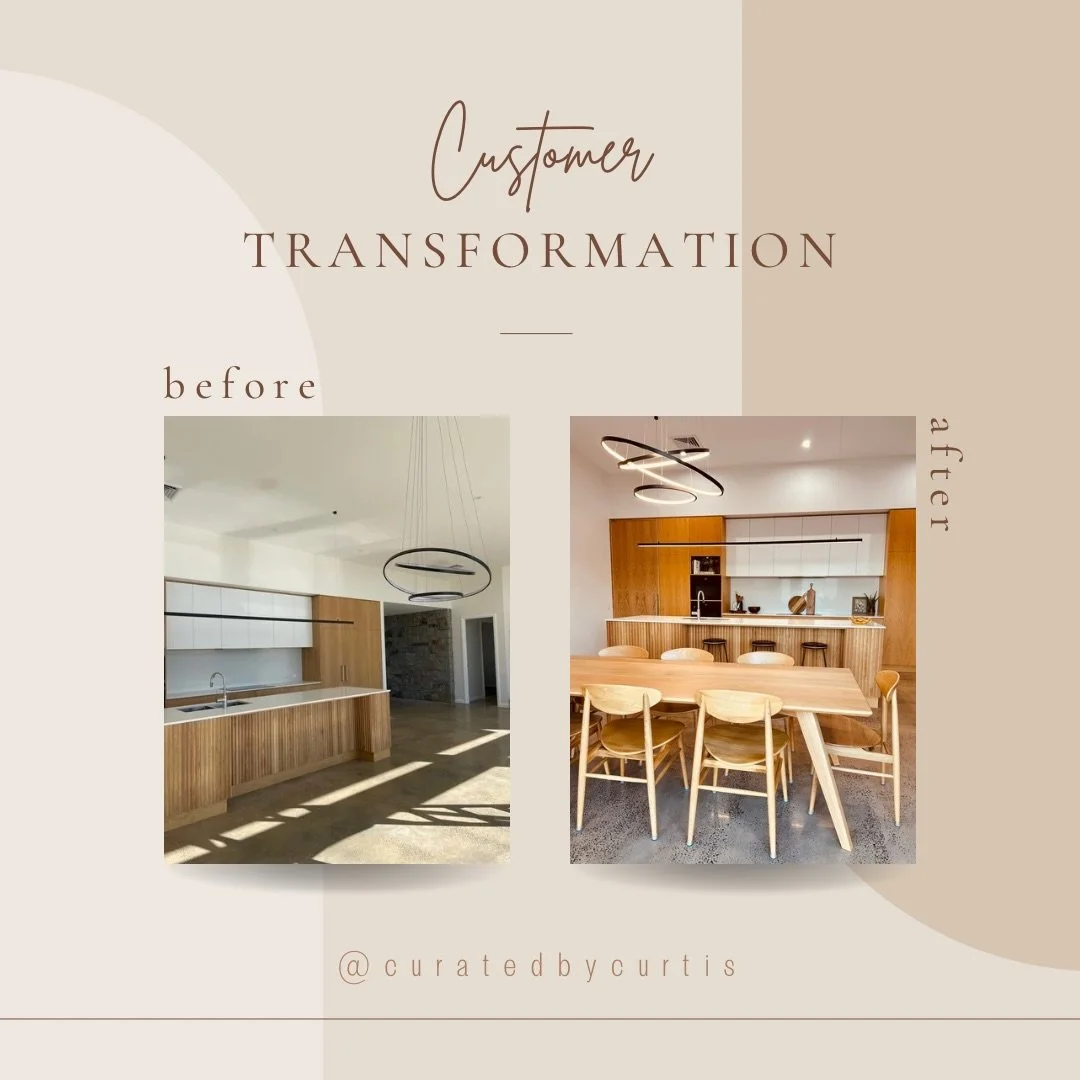 From blank canvas to beautifully lived-in.

This home began as a brand new build, clean lines, neutral finishes, full of potential, but missing that layer of personality and warmth that truly makes a house feel like home.

Through our Headliner styli