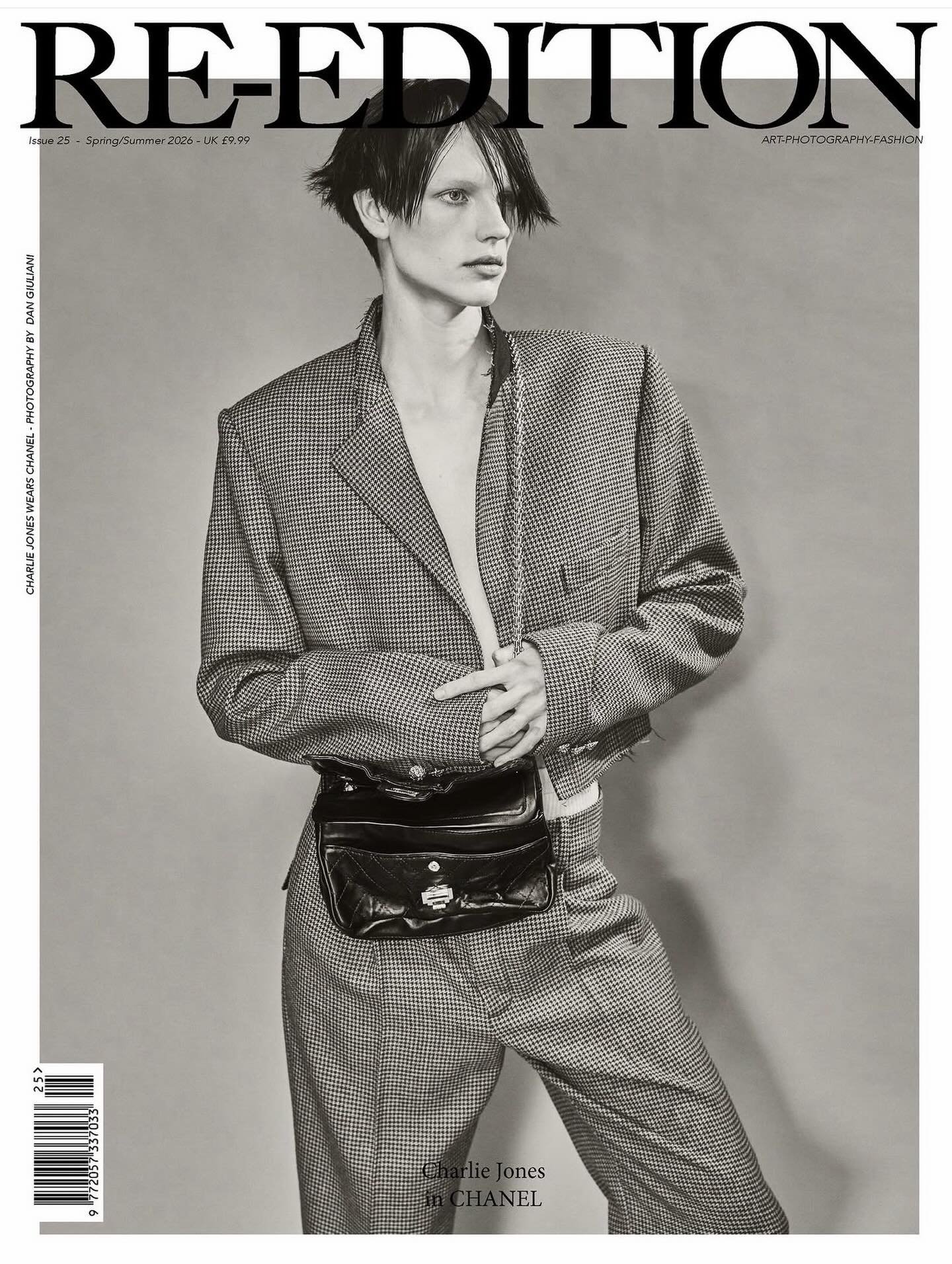 Charlie for Re-Edition Magazine SS26