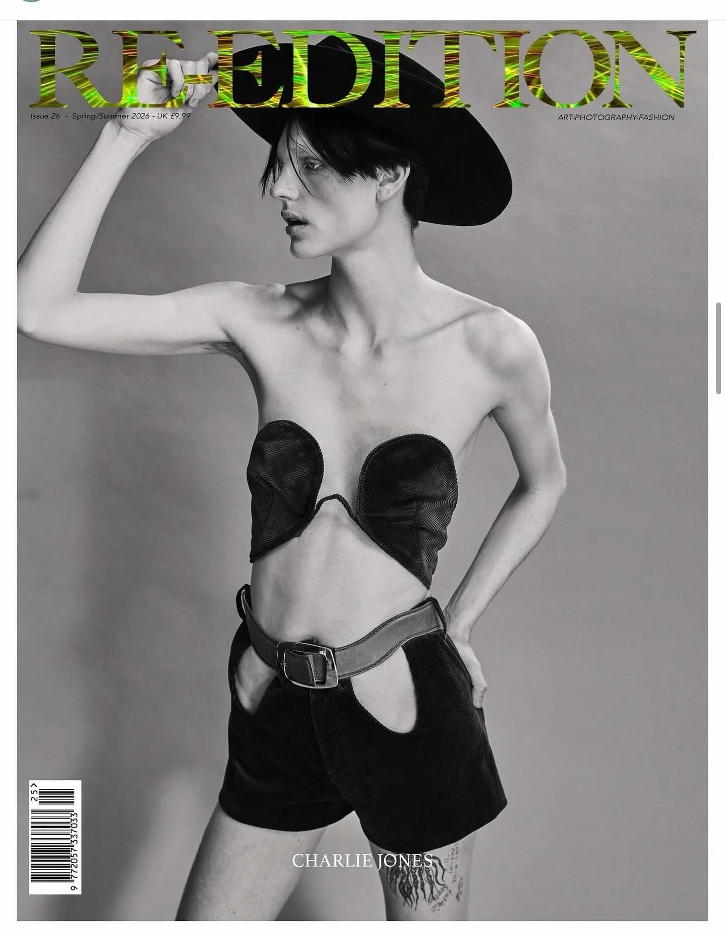 Charlie for Re-Edition Magazine SS26