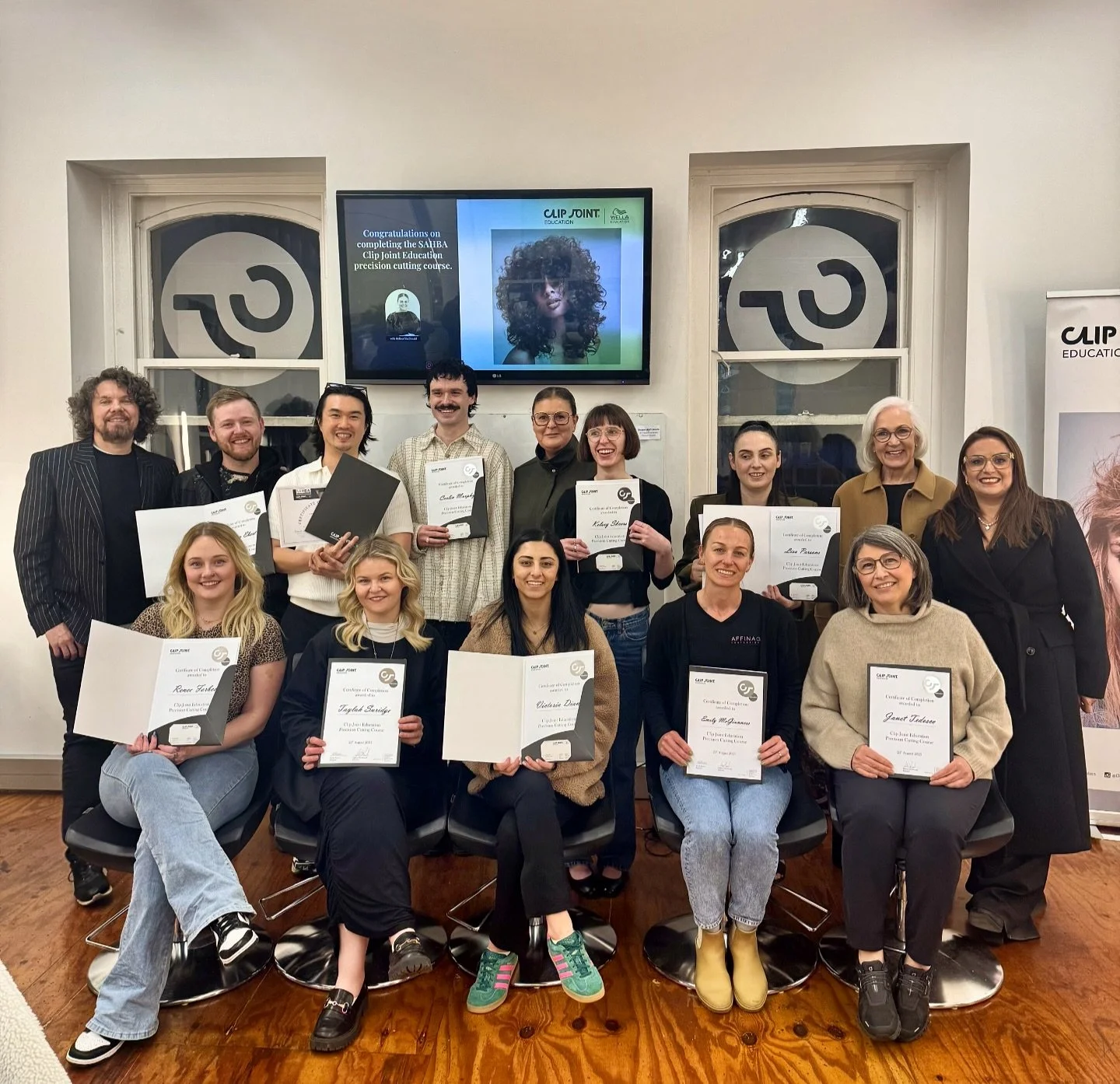 ✂️✨ What a night! ✨✂️

Our Presidents were thrilled to celebrate the students of the Precision Cutting Course.

Proudly sponsored by the Government of South Australia

Delivered by SAHBA&rsquo;s RTO partner, Clip Joint Education

Together, we&rsquo;r