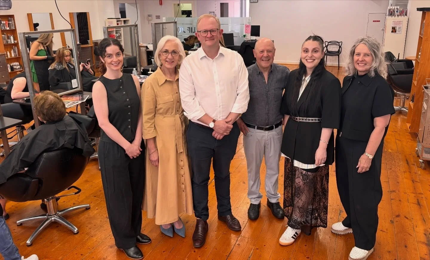 A Landmark Moment for Hairdressers in SA!

SAHBA is proud to celebrate the first Occupational Recognition Skills Assessment for Hairdressers in South Australia.

In SA, hairdressing and barbering are regulated occupations, meaning you must hold the q