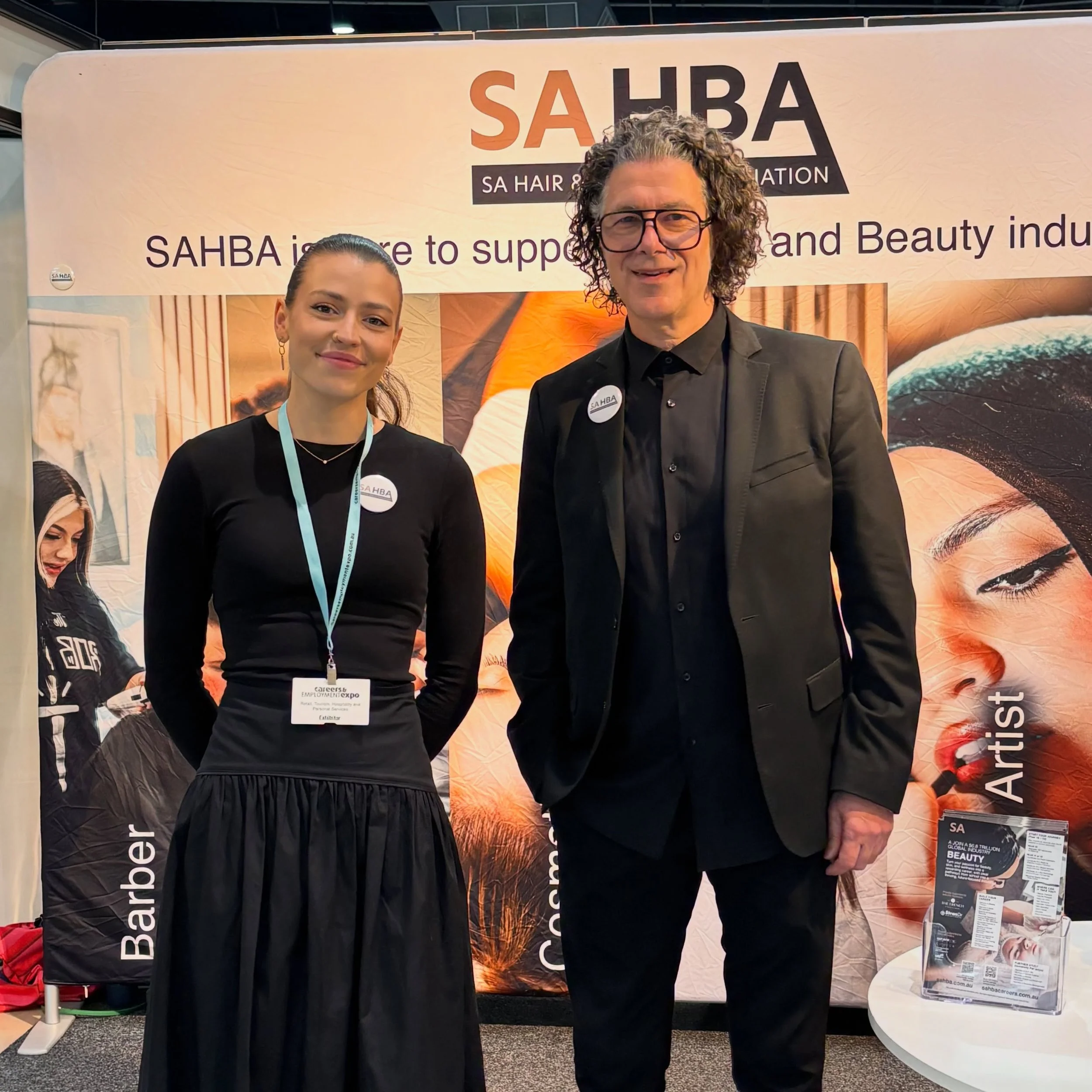 📍 SAHBA is at the Careers &amp; Employment Expo at Wayville! 

Come and visit us in the Duncan Pavilion and chat with our amazing SAHBA members about careers and opportunities in the hair and beauty industry. ✨✂️💄 

We&rsquo;re proud to have specia
