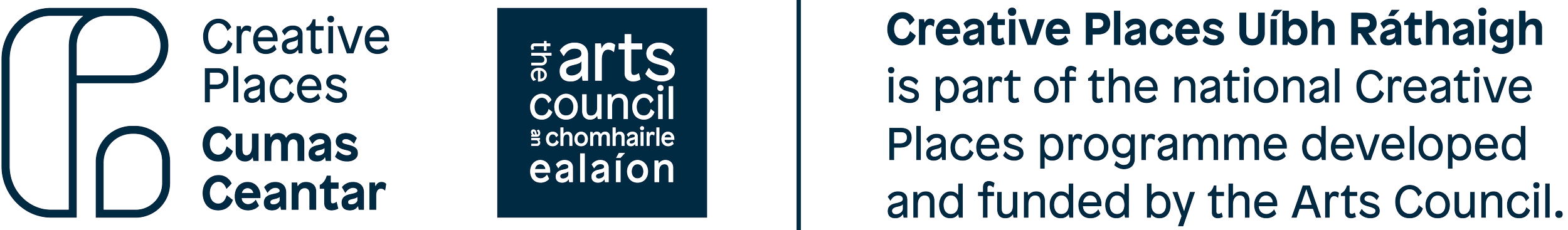 Art Council Creative Places Uibh Rathaigh Logo