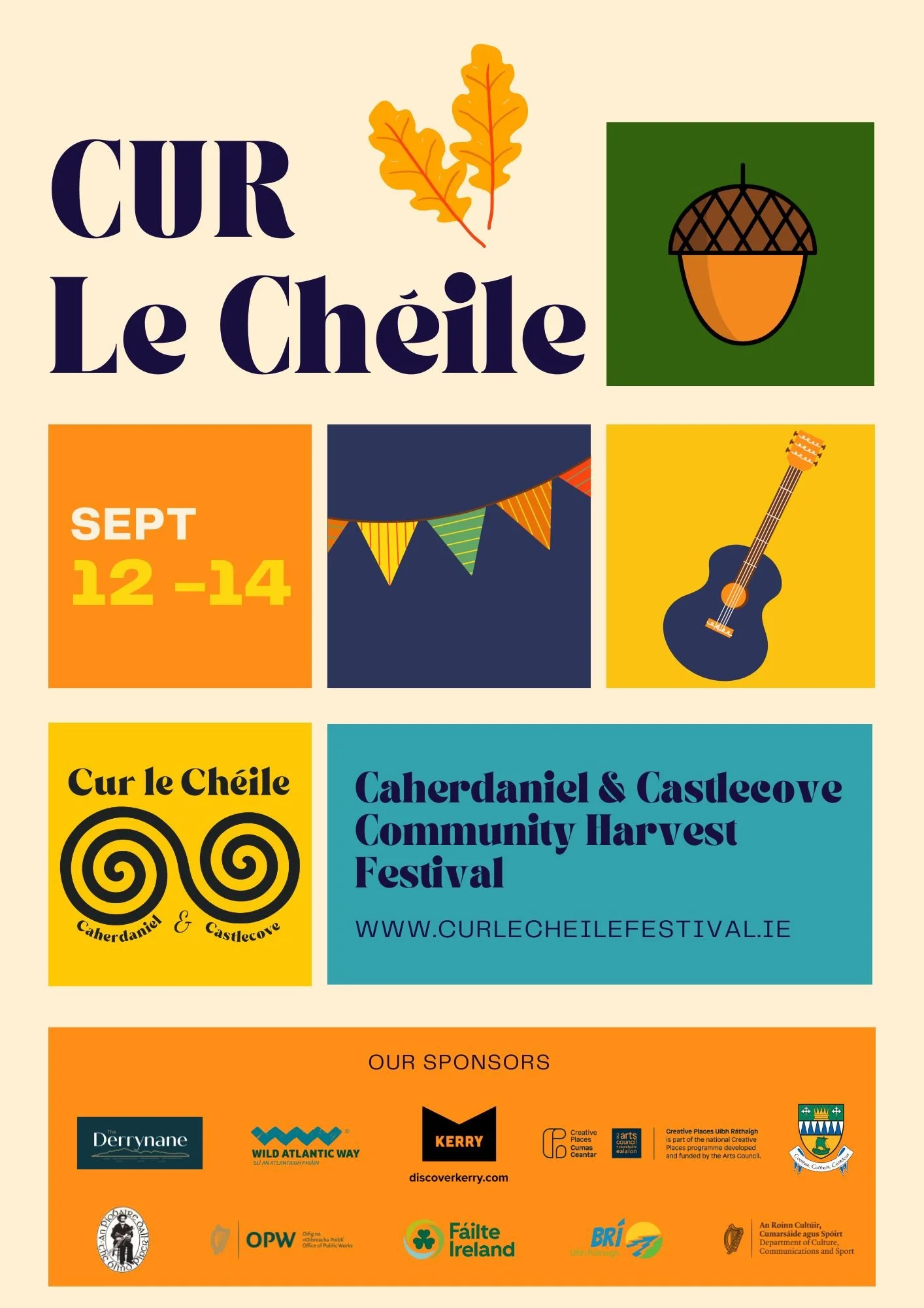Cur Le Cheile Festival Poster 2025