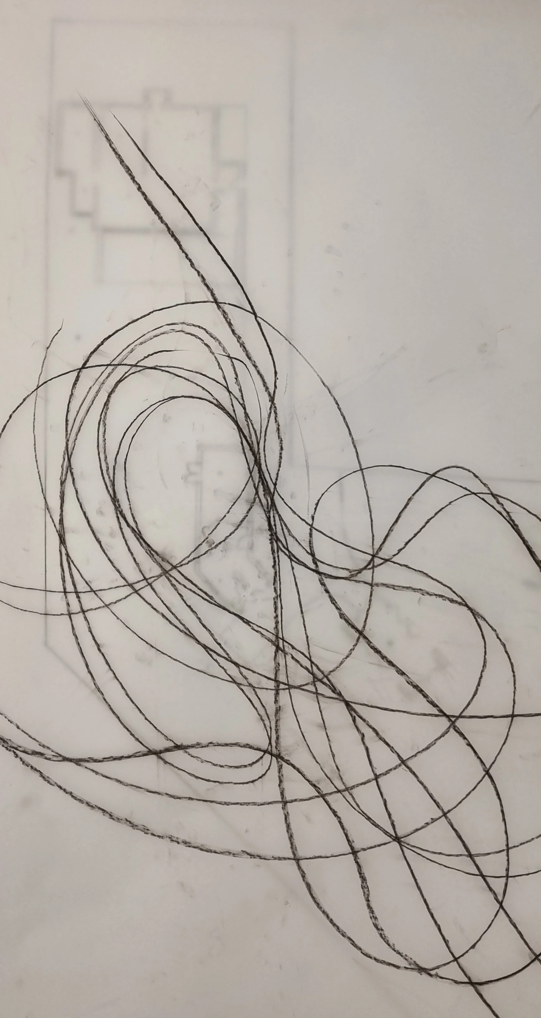 Concept sketch for country garden