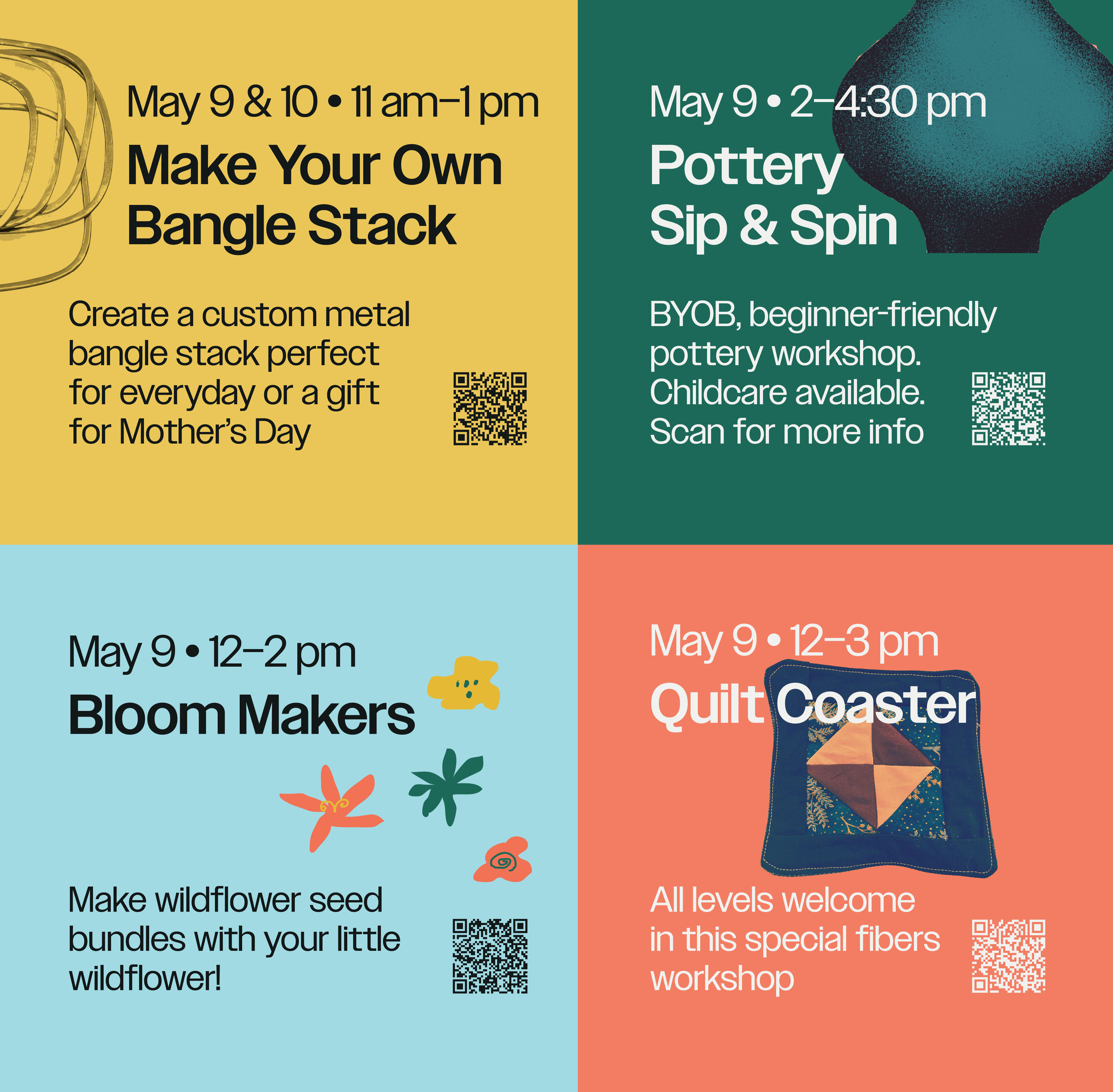 Mother's Day Weekend @ The Arts League!