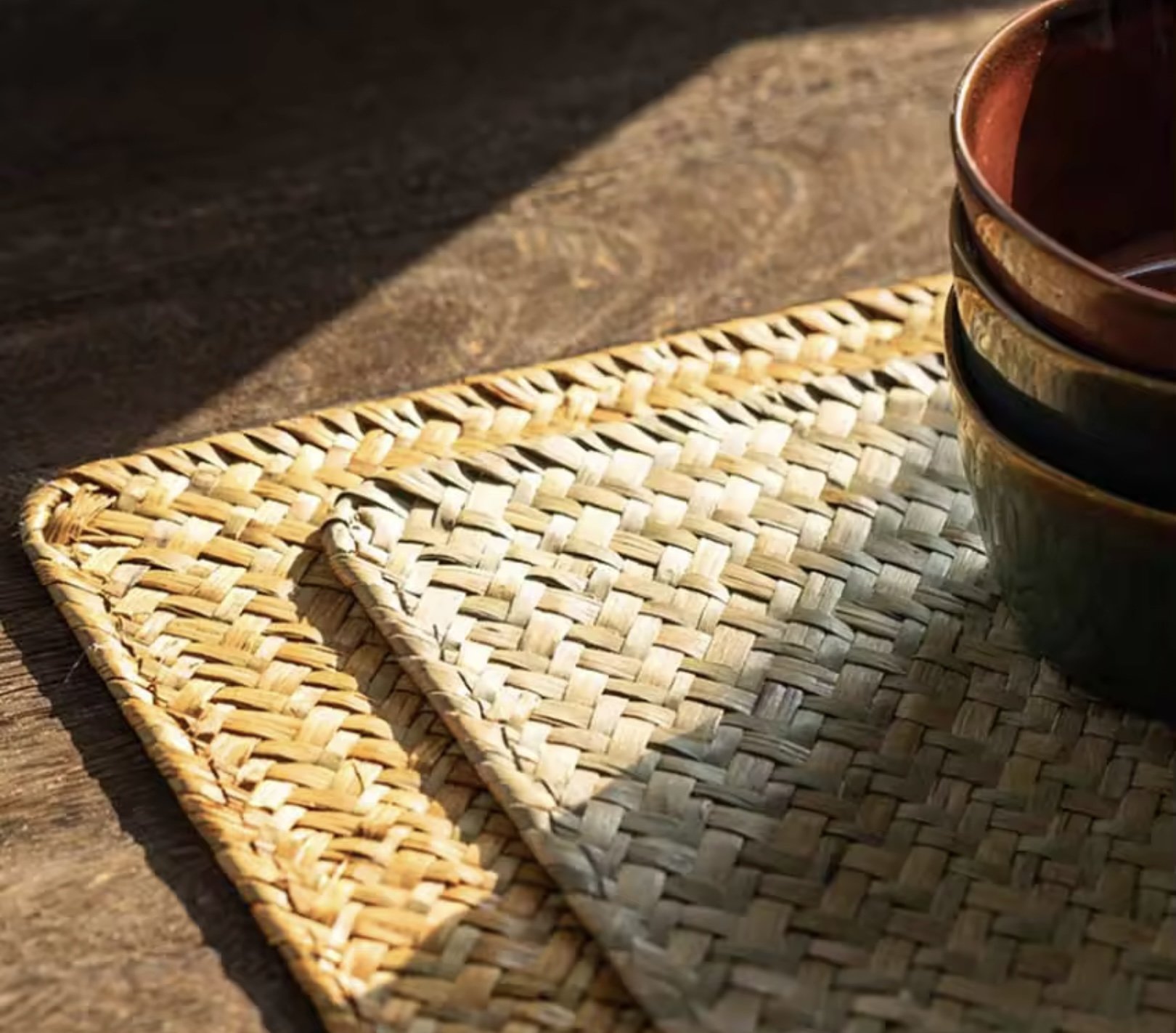 Bamboo place mat set of 4