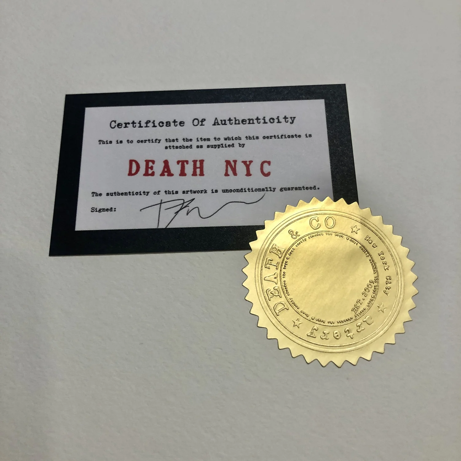 DEATH NYC, Supreme Glock, 2022 — Menas Gallery Chicago
