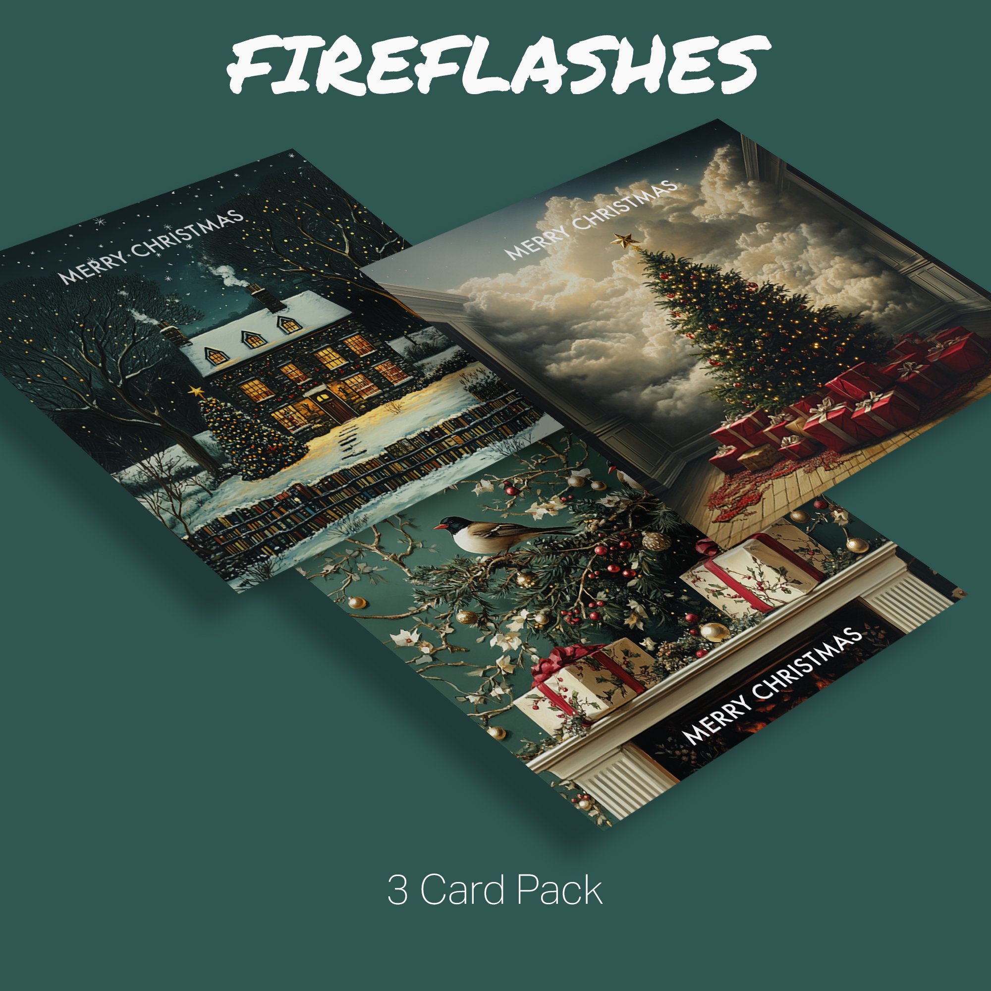 Classy Christmas Cards - 3 Card Pack