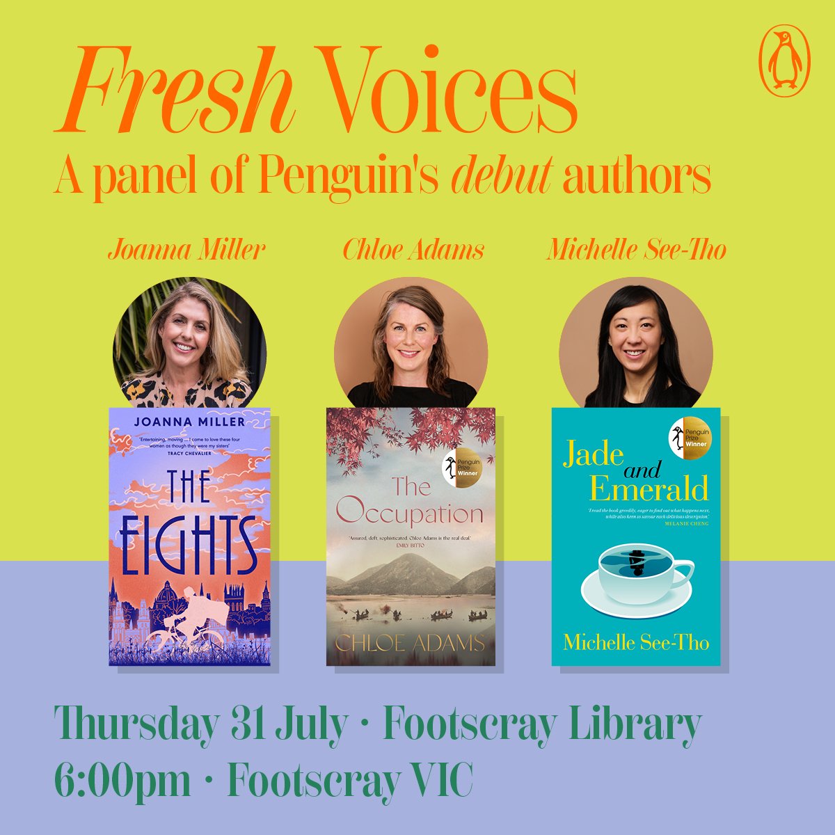 Fresh Voices, Footscray Library, Melbourne, Australia
