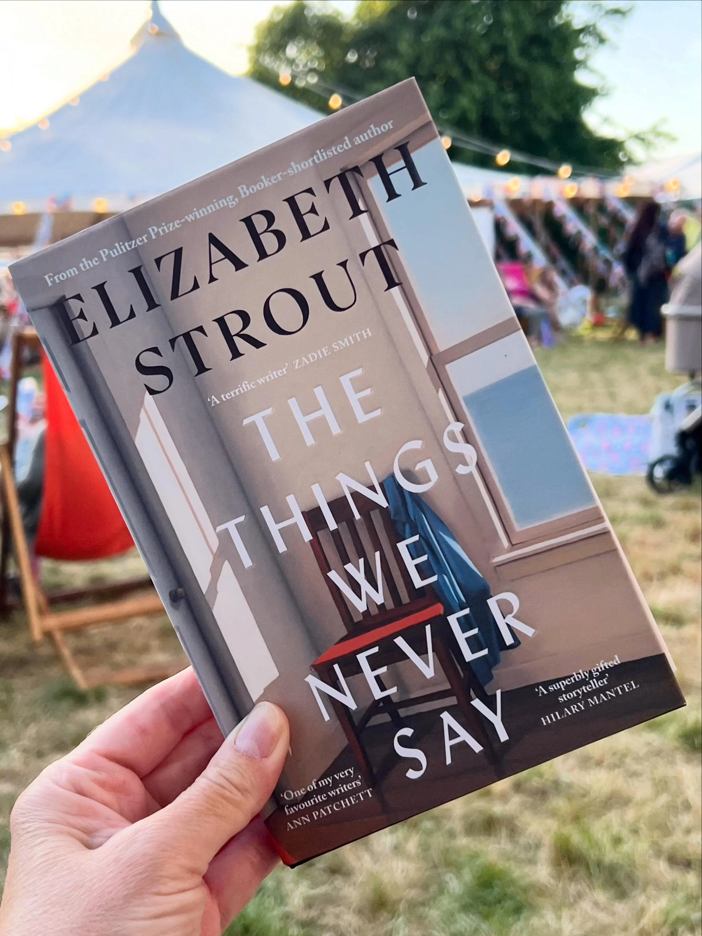 This was my treat to myself at @hayfestival and I devoured it in two days. Artie Dam is a kind and respected schoolteacher who is struggling with depression and concerned about the coming election. An accident, followed by a shocking revelation, chan