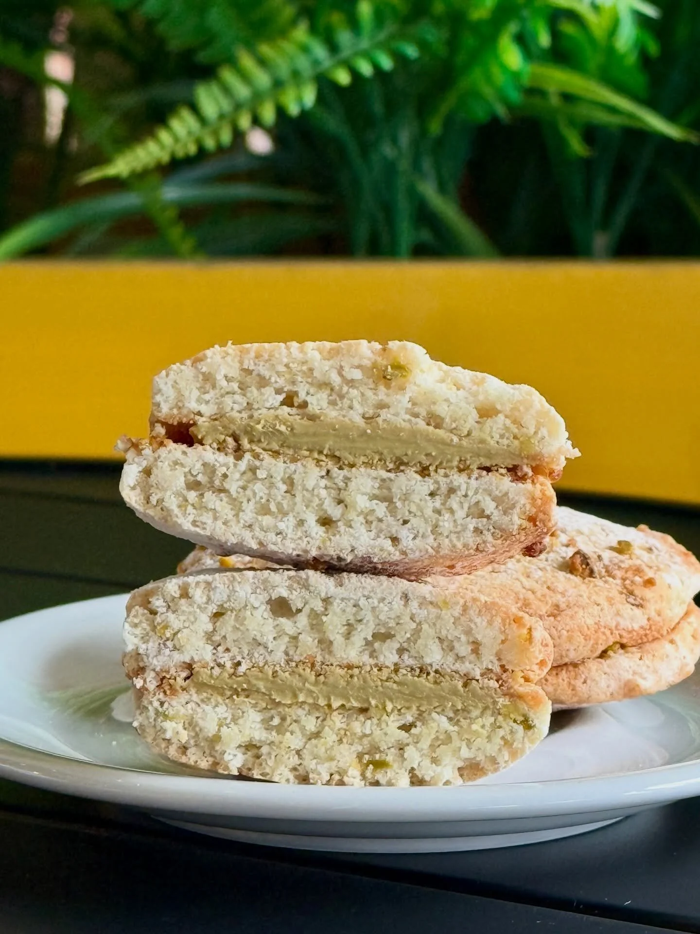 Dacquoise ✨
I&rsquo;ve always loved how a good Dacquoise isn&rsquo;t too sweet, but still so satisfying. We bake these to be light and nutty, just the way they should be. 
How about a treat with your coffee today? ☕