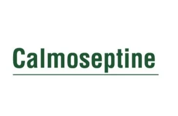 Logo of Calmoseptine with green text