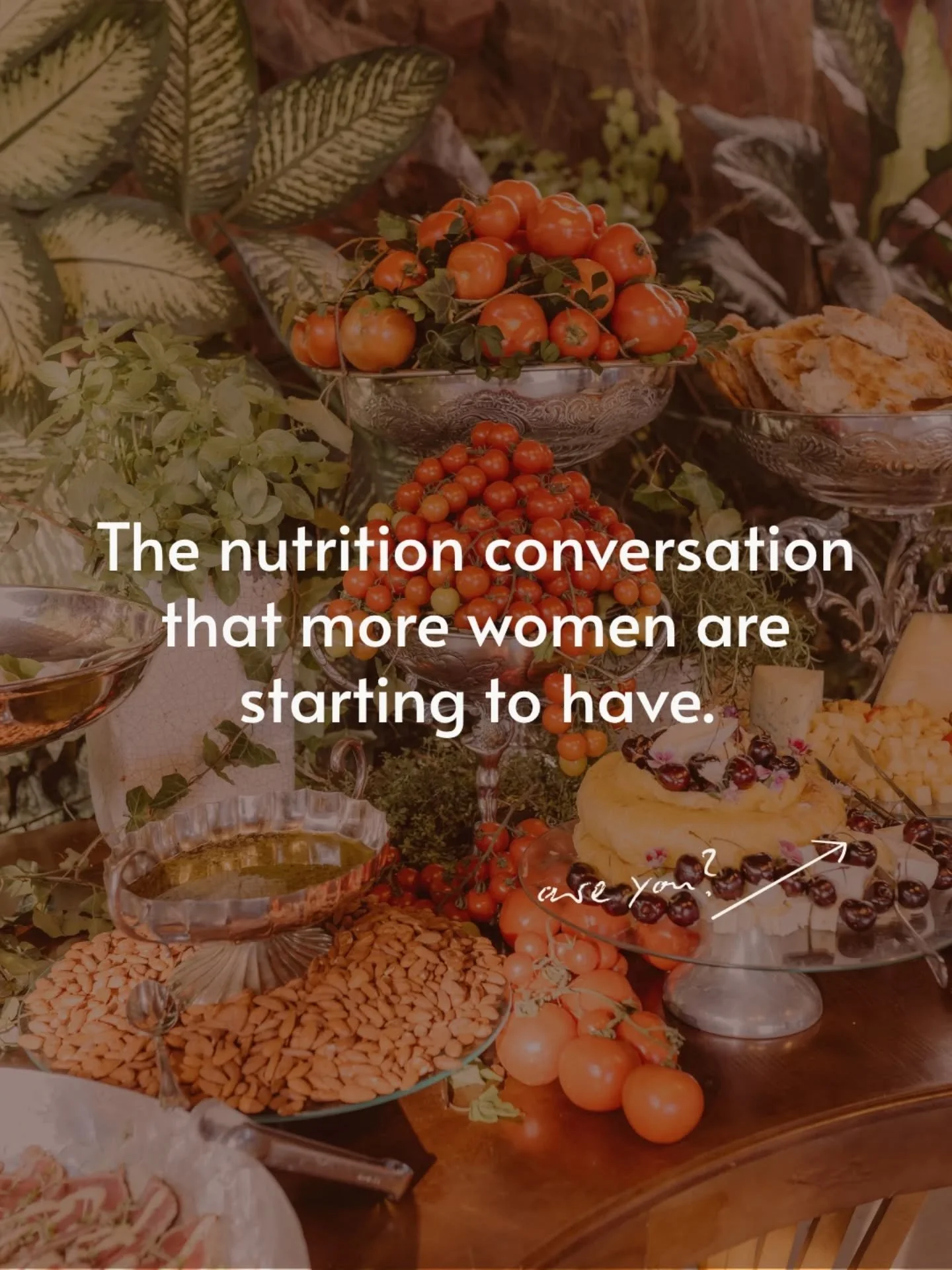 The nutrition conversation I'm having with women has been changing. And it's one that is long overdue.

Not about another diet. Not about cutting more. About building a relationship with food that actually supports the way you want to train and live.