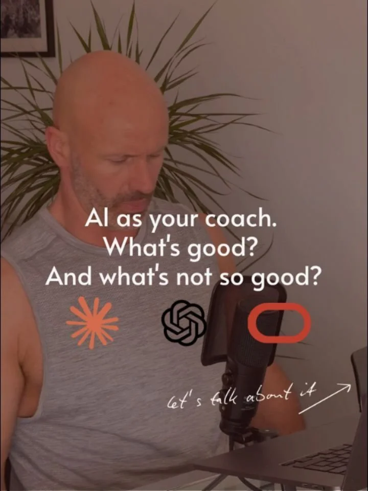 I've been using AI myself for a while. It's genuinely impressive. Ask about progressive overload, protein targets, and programme structure. It'll give you a solid answer in seconds.

But the more I use it, the more I notice what it can't do. And for 